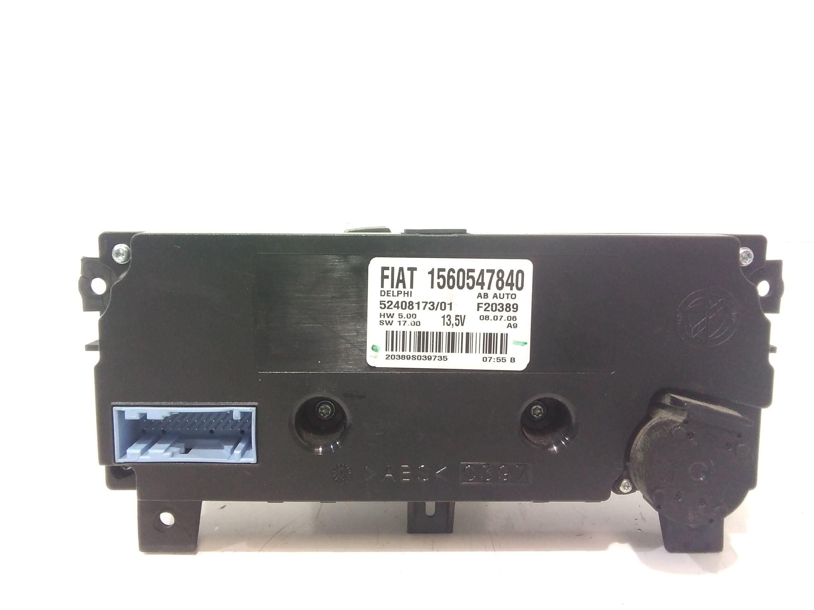 Blocco Comando Climatizzazione 60696621 Usato