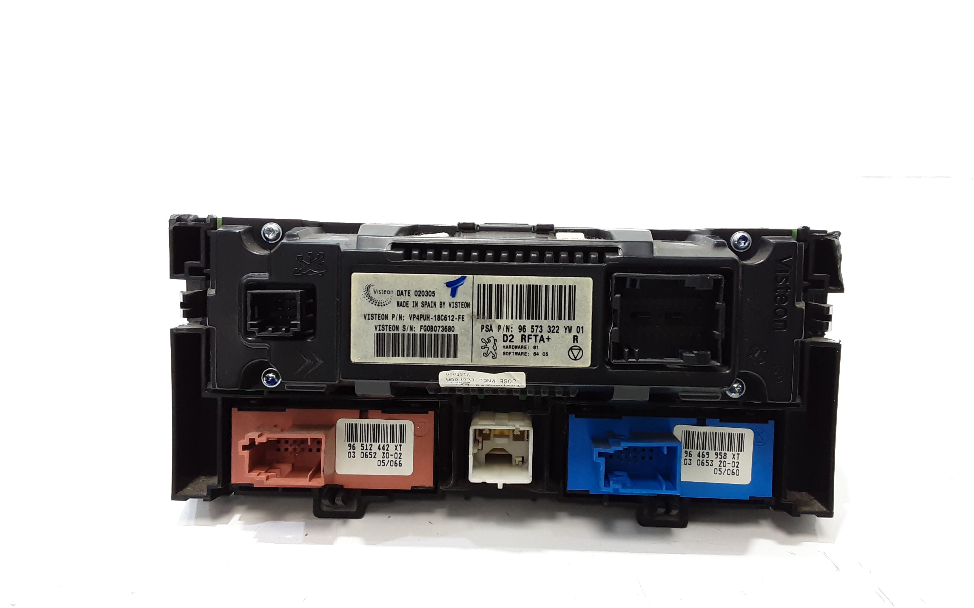 Blocco Comando Climatizzazione 6451VC Usato