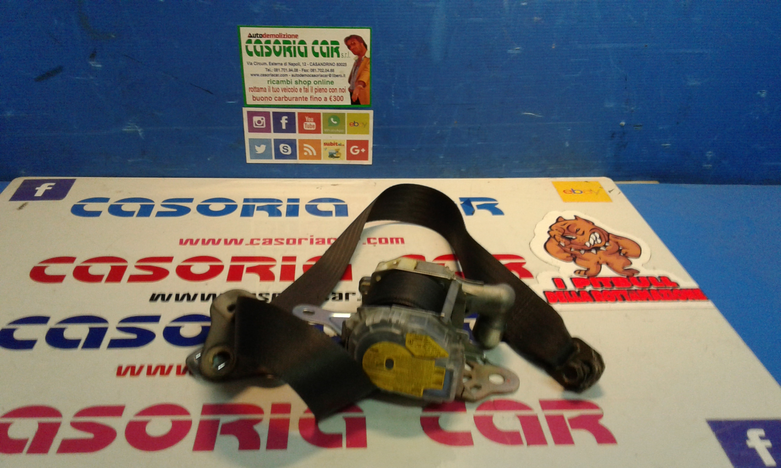 Cintura Di Sicurezza Ant. Sinistro Usato