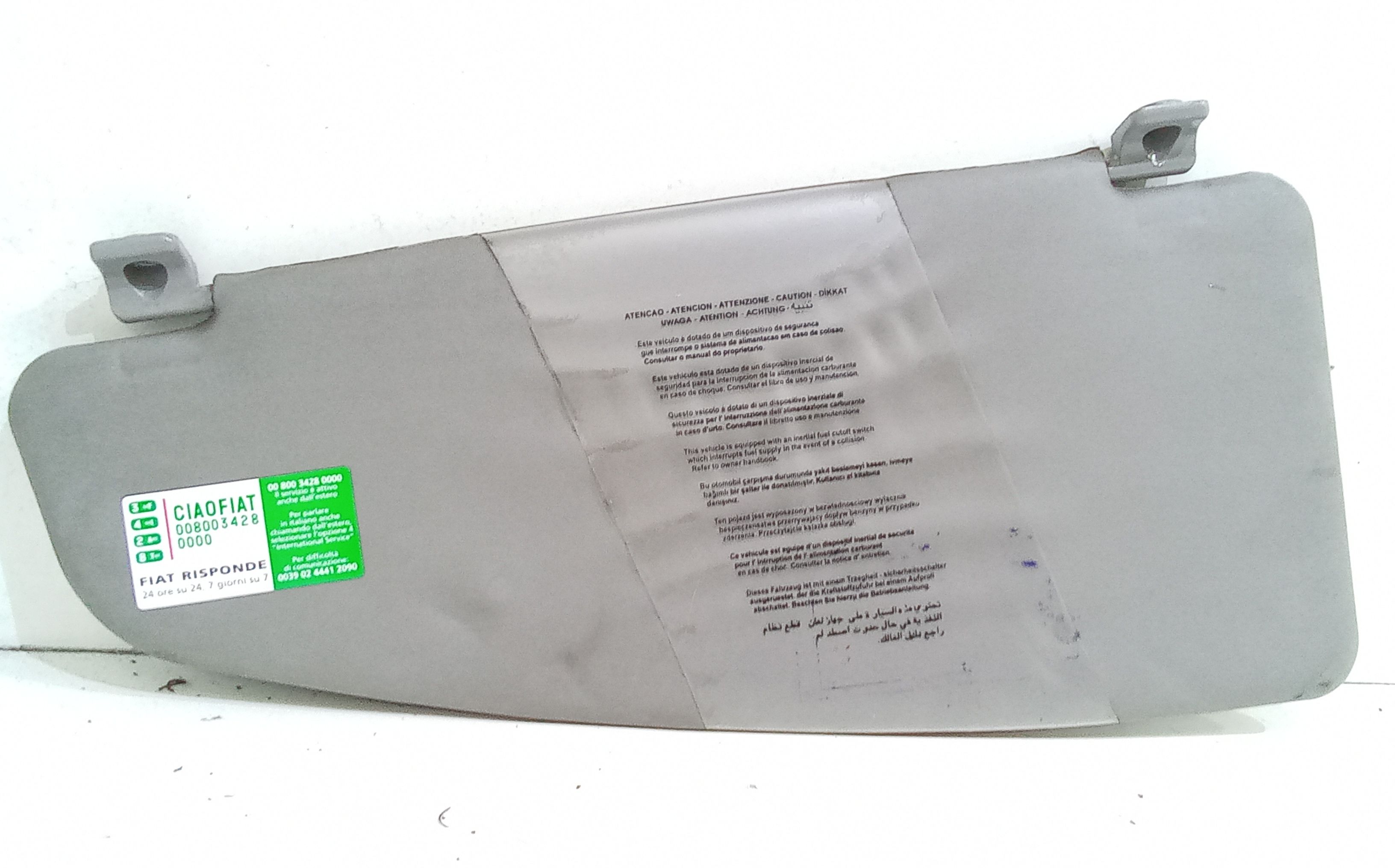 Aletta Parasole Parabrezza Sinistro 735417495 Usato