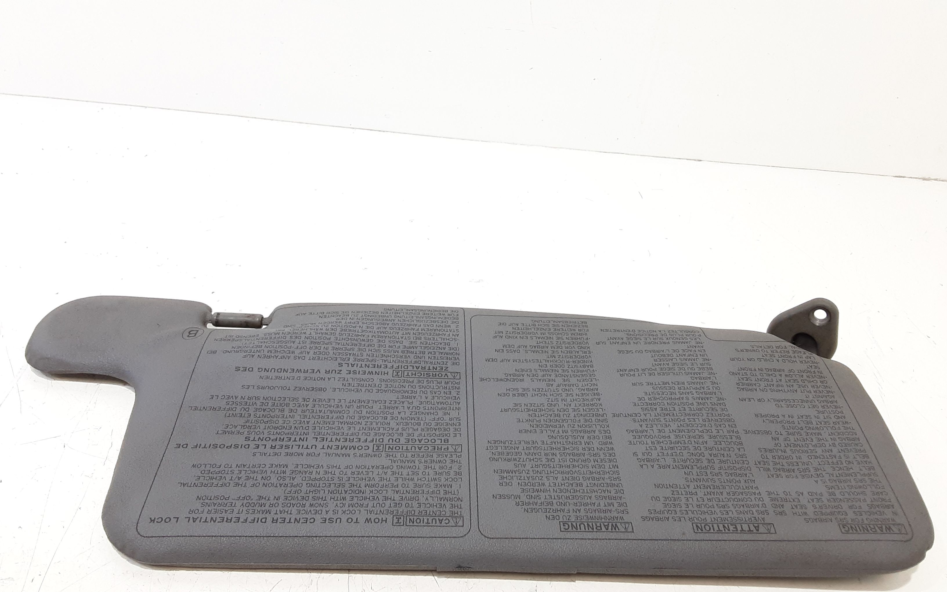 Aletta Parasole Parabrezza Sinistro Usato