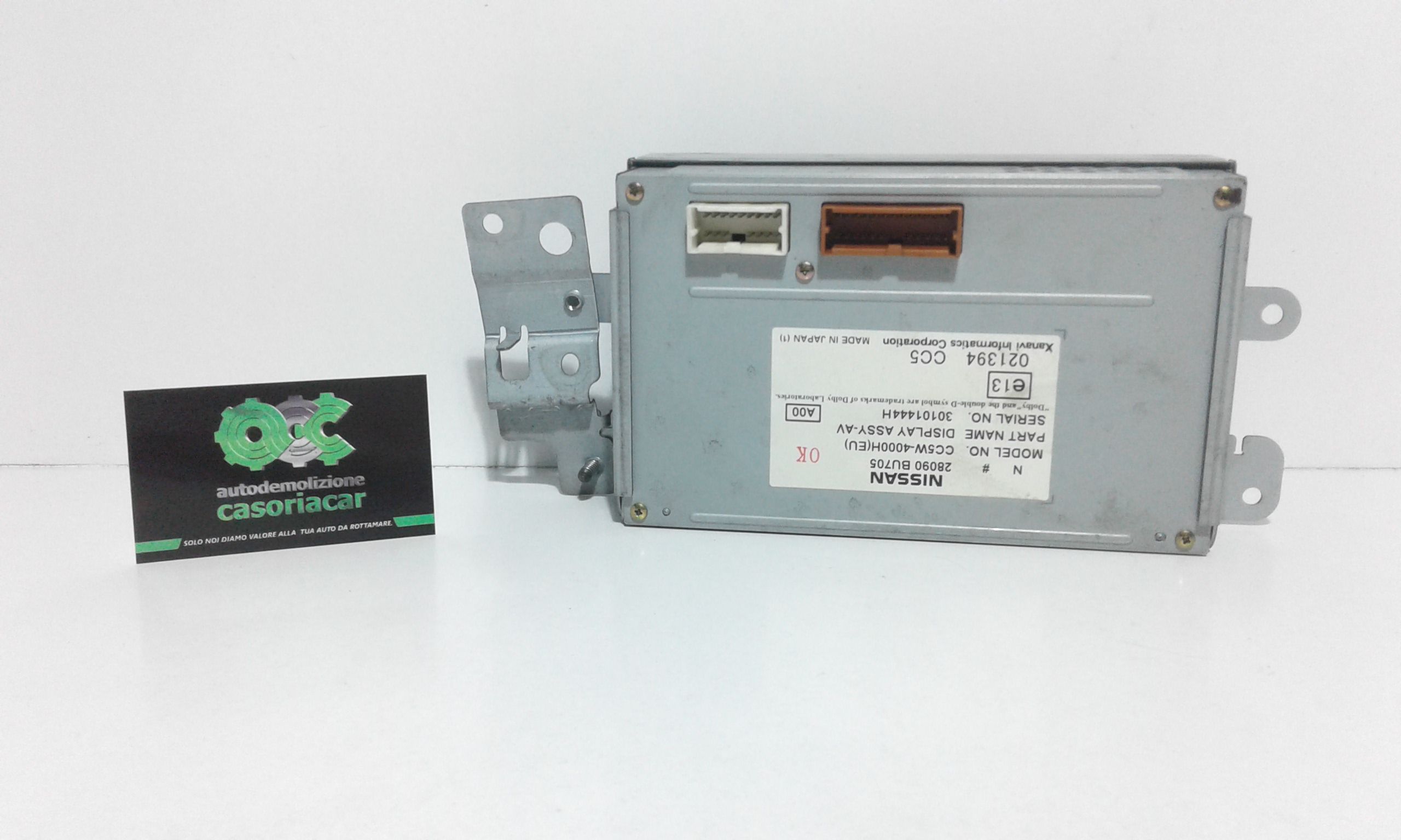 Display Multifunzione Usato