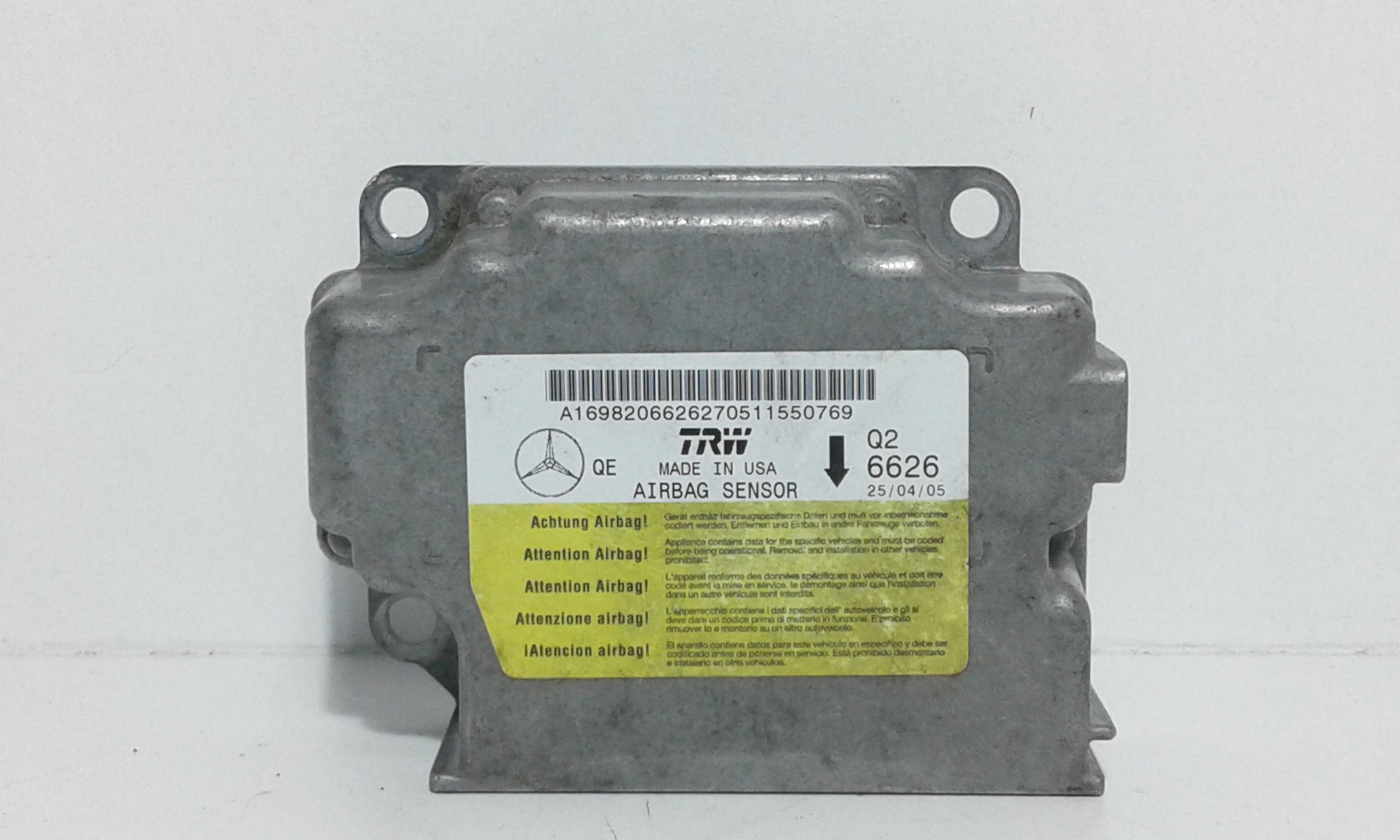 Centralina Comando Airbag A1698204085 Usato