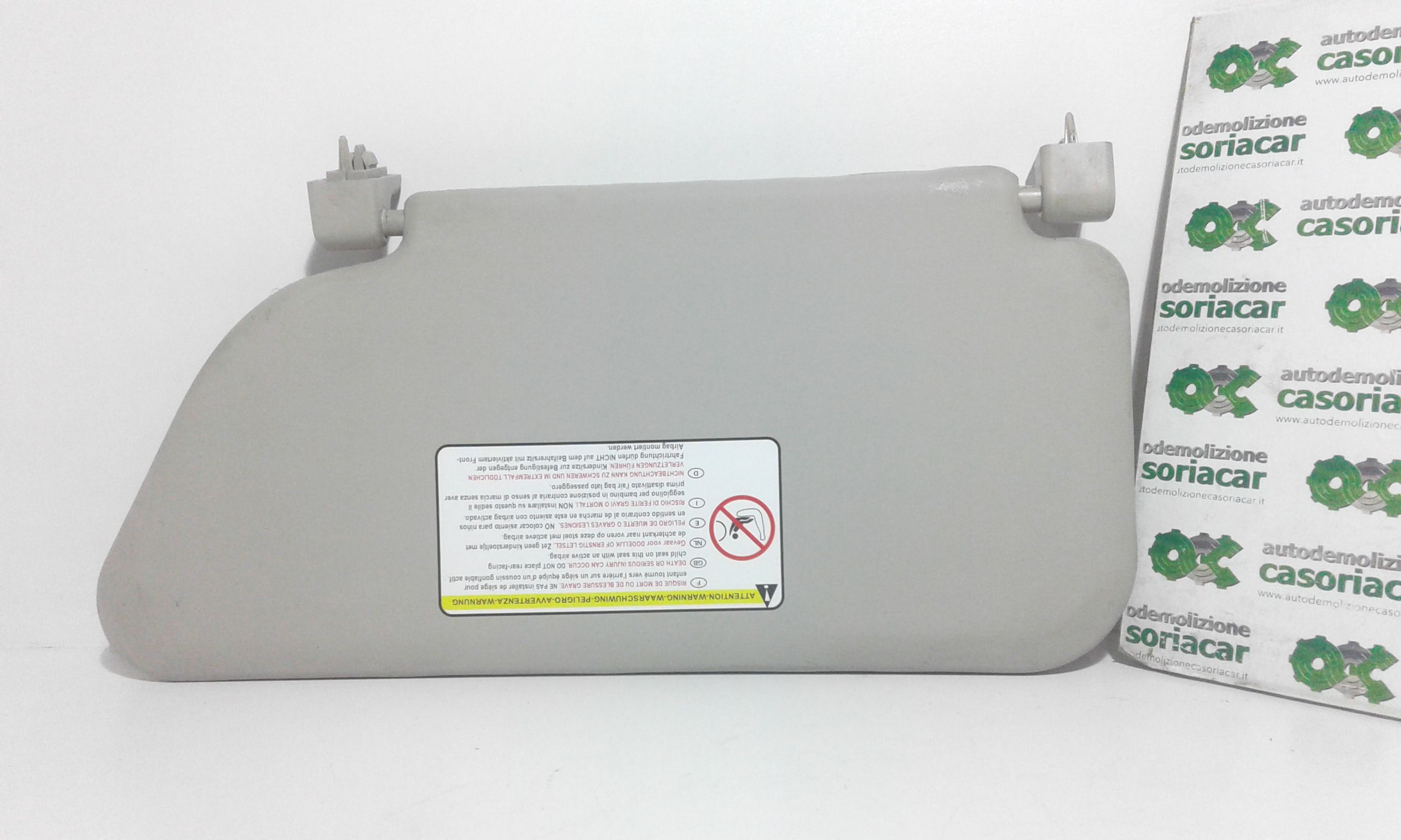 Aletta Parasole Parabrezza Destro Usato