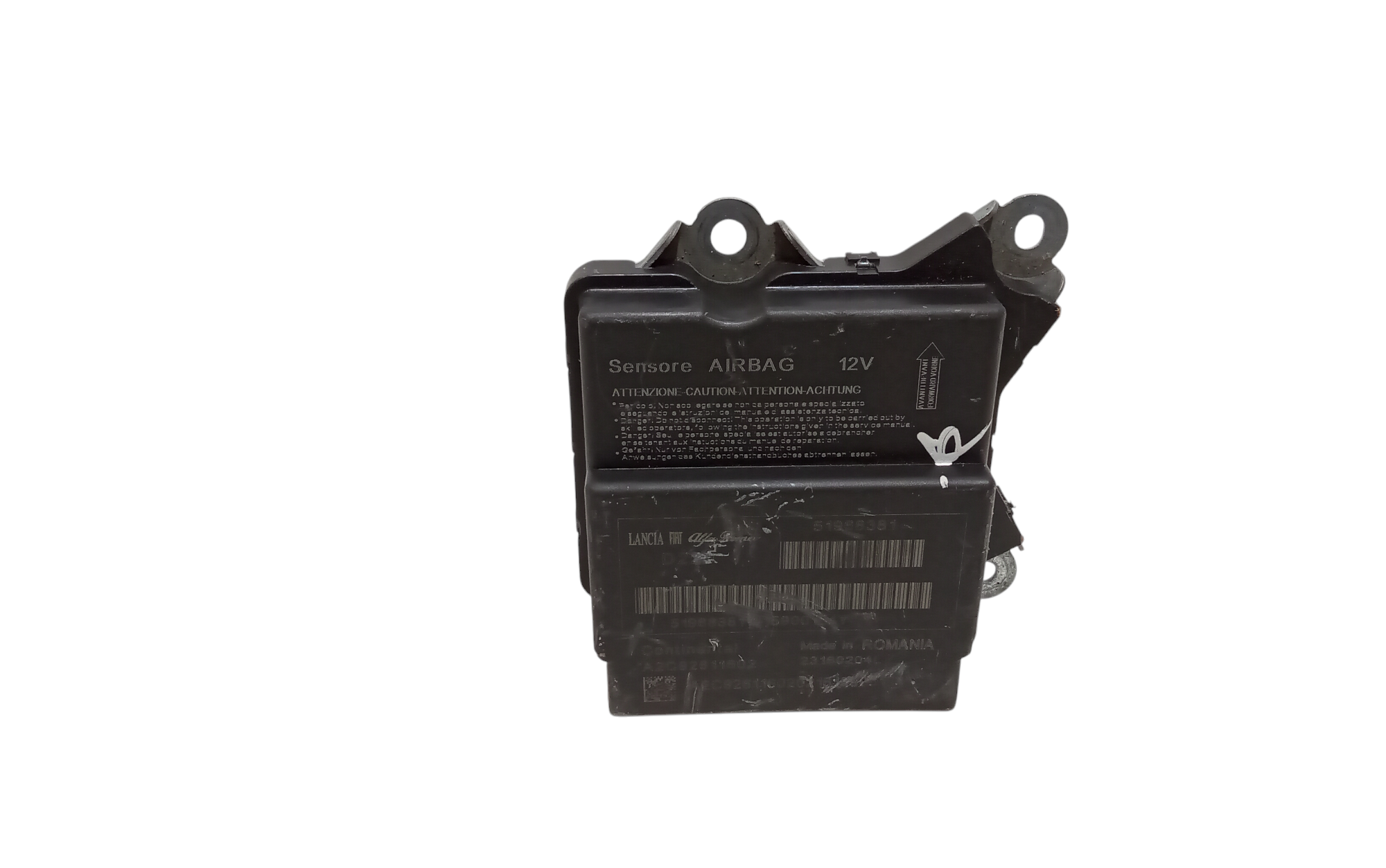 Centralina Comando Airbag 51968381 Usato