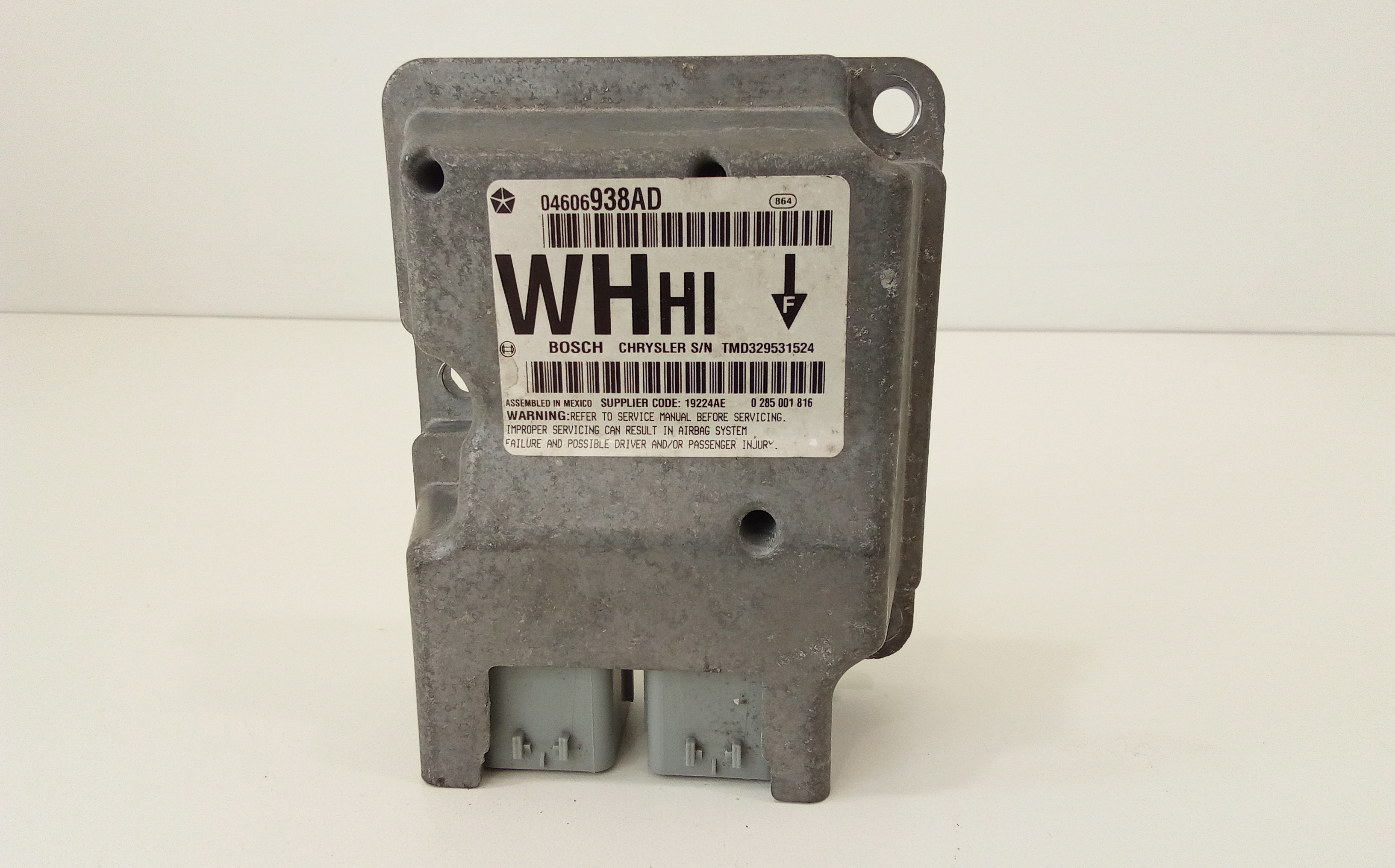 Centralina Comando Airbag K04896233AD Usato