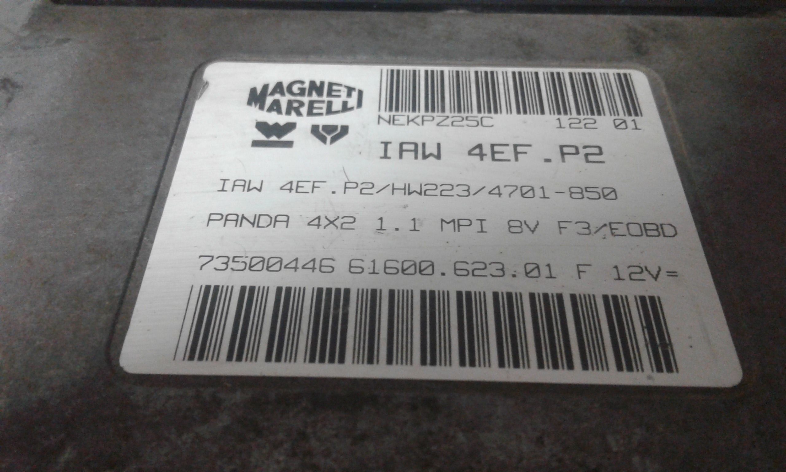 Centralina Iniezione Usato