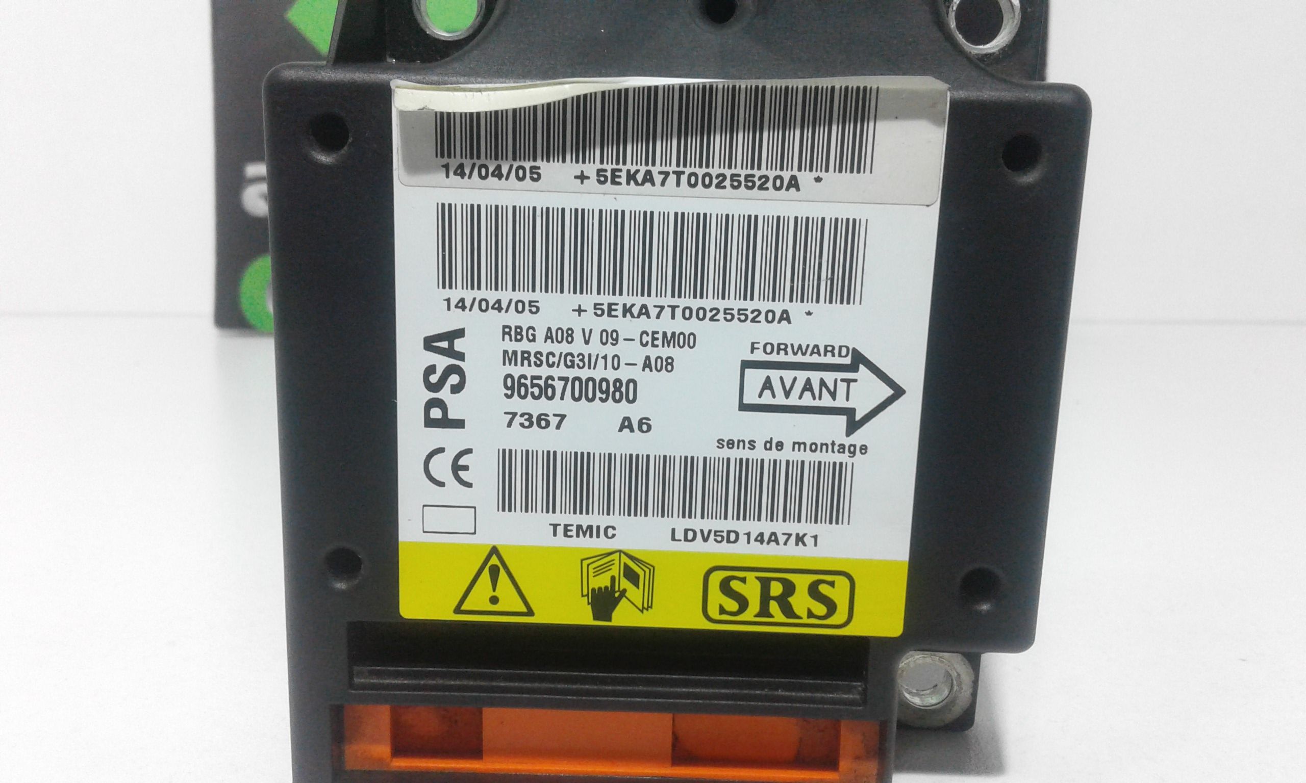 Centralina Comando Airbag 654670 Usato