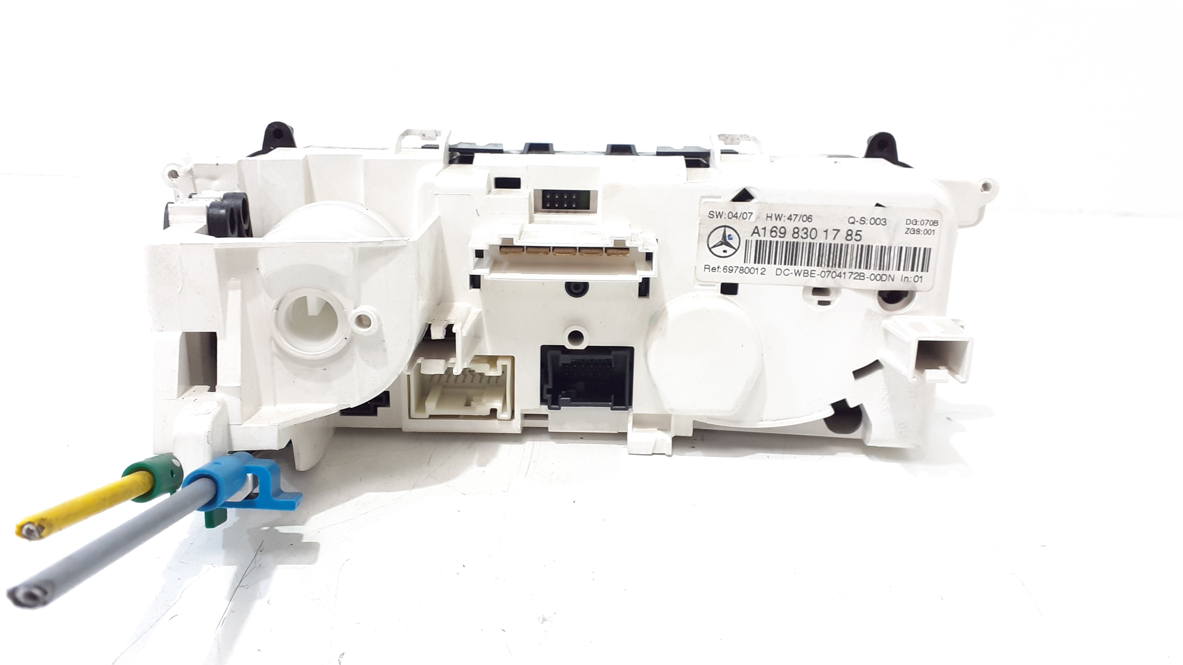 Blocco Comando Climatizzazione A1698302585 Usato