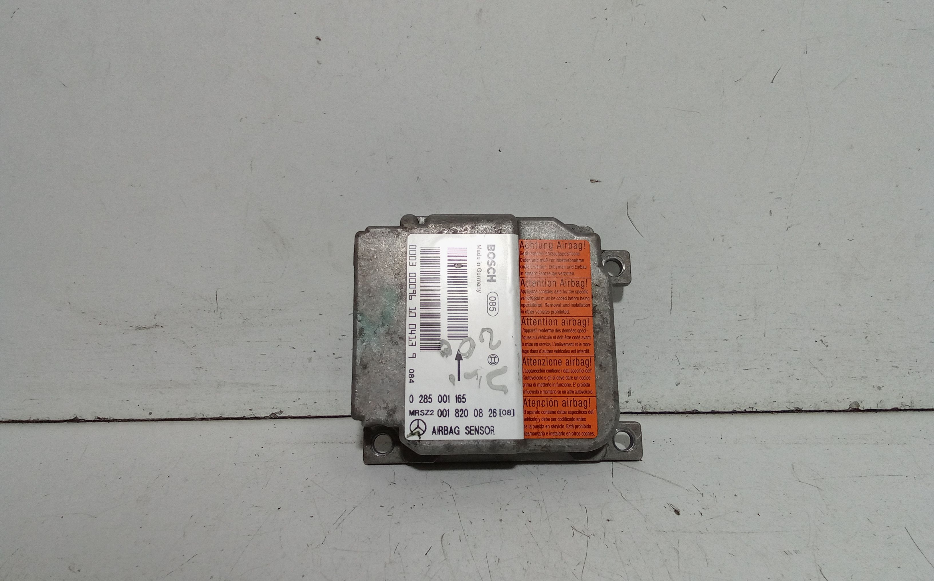 Centralina Comando Airbag A0018201926 Usato