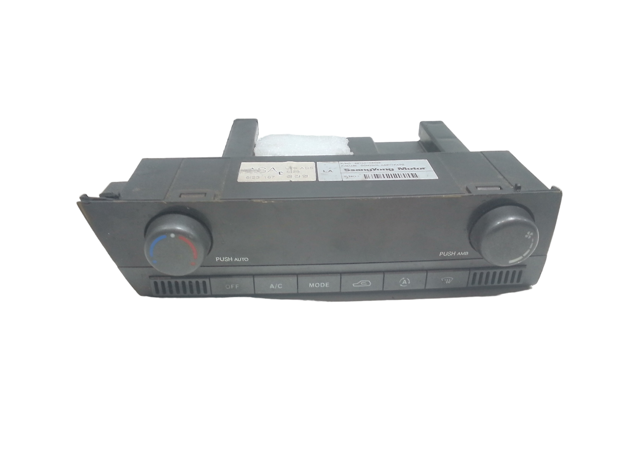 Blocco Comando Climatizzazione 6870009001HCC Usato