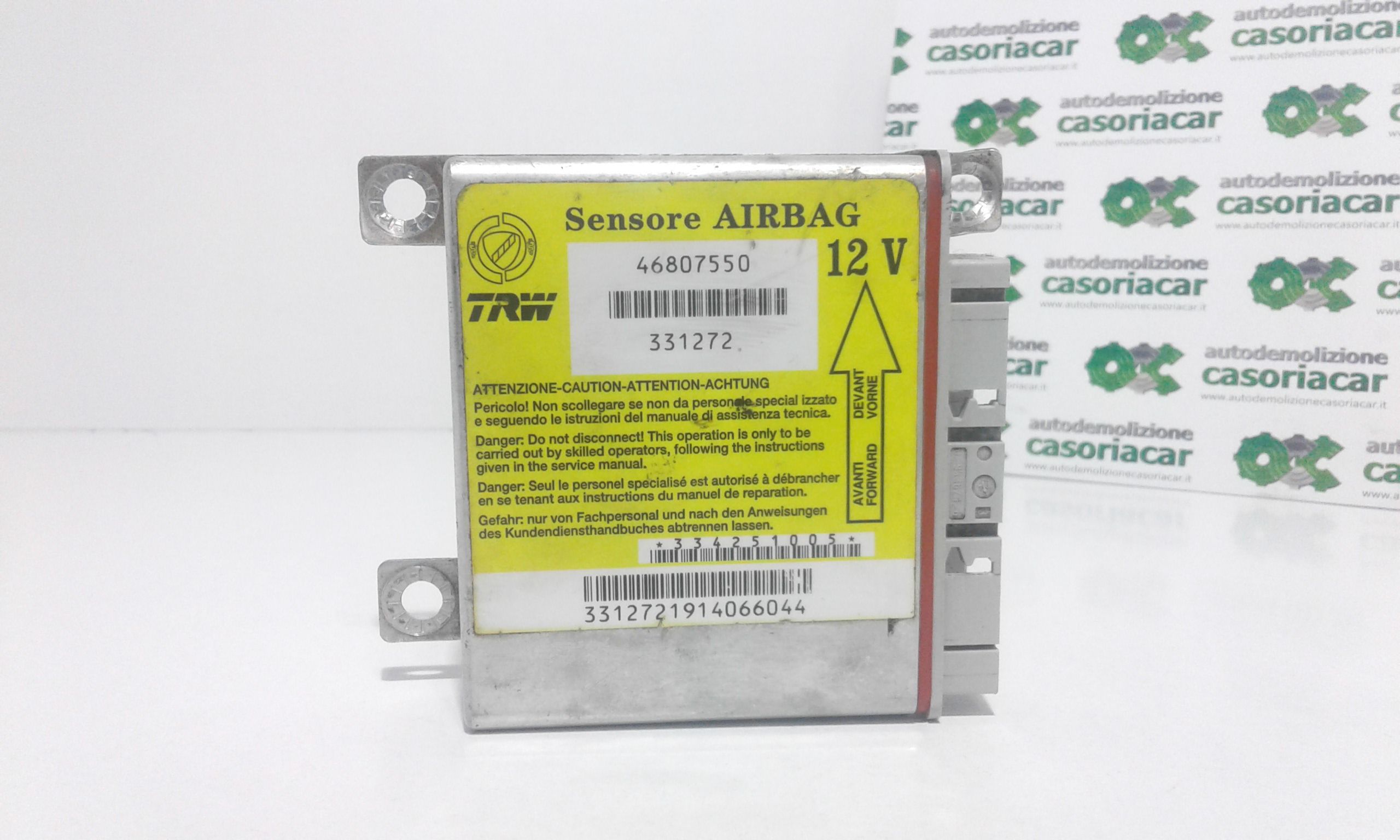 Centralina Comando Airbag 46807549 Usato