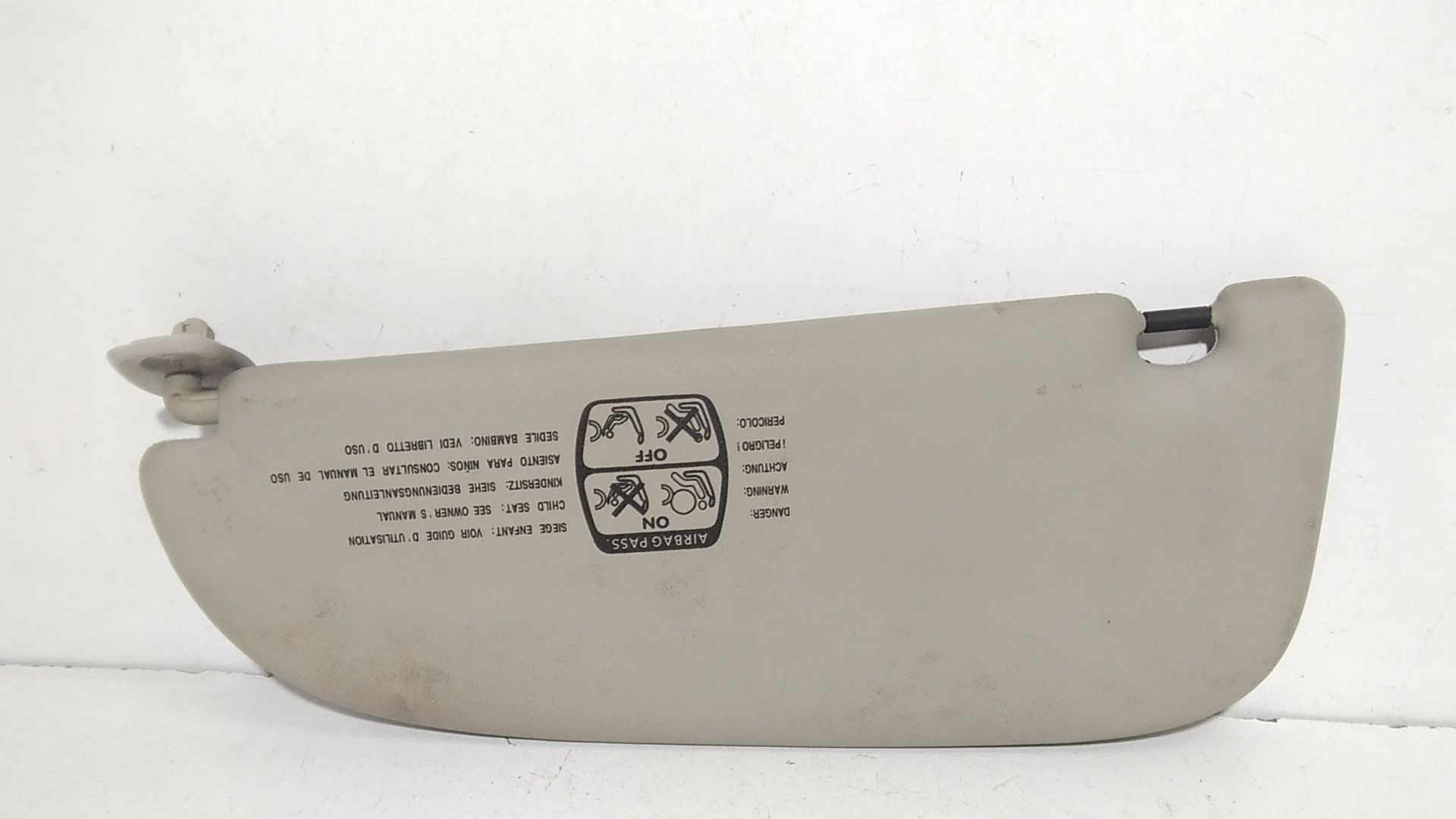 Aletta Parasole Parabrezza Destro Usato