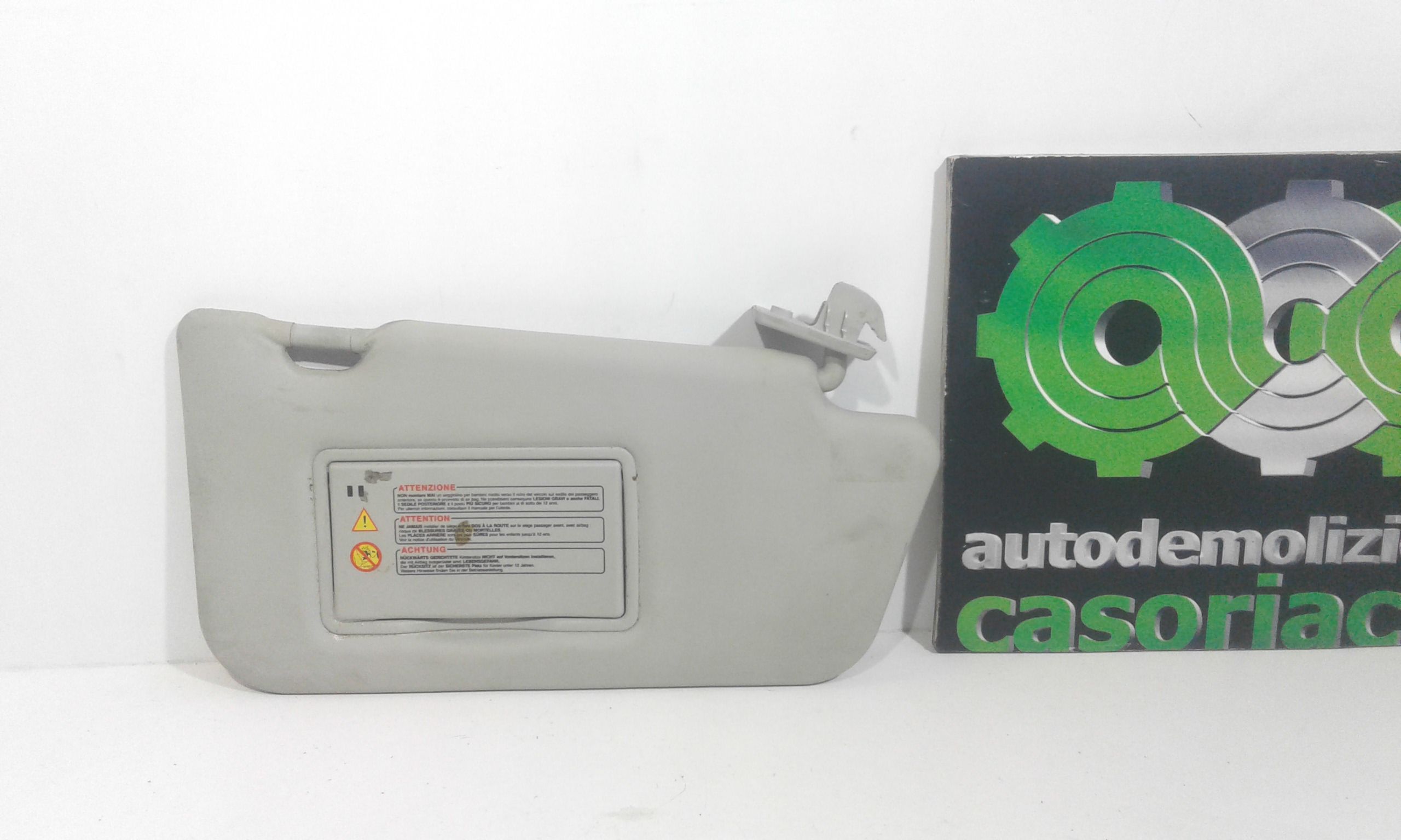 Aletta Parasole Parabrezza Destro Usato