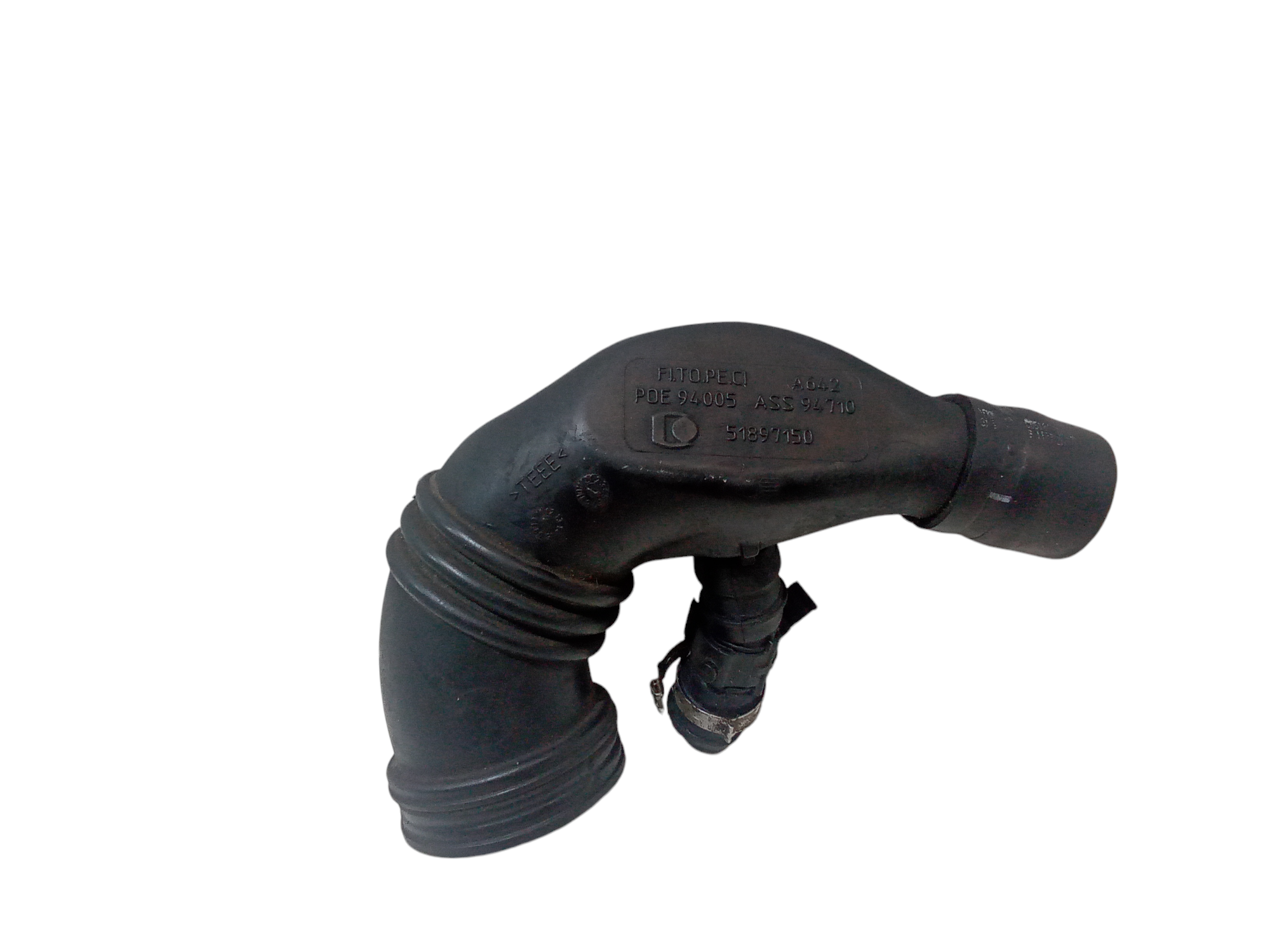 Tubo Rigido Aspirazione Aria Entrata Filtro Usato