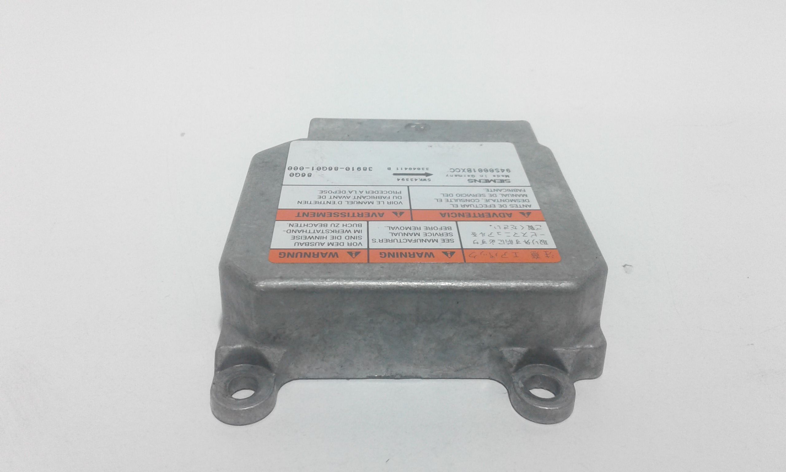 Centralina Comando Airbag 3891086G03000 Usato