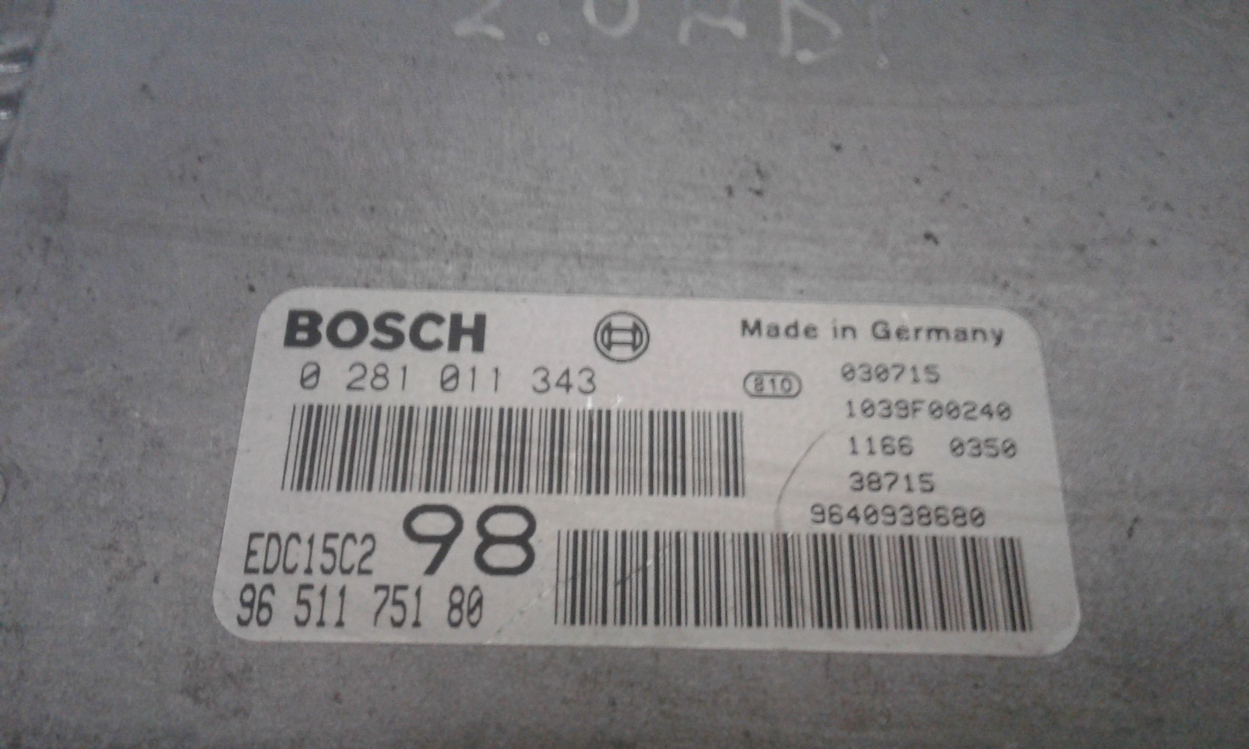 Centralina Iniezione Usato