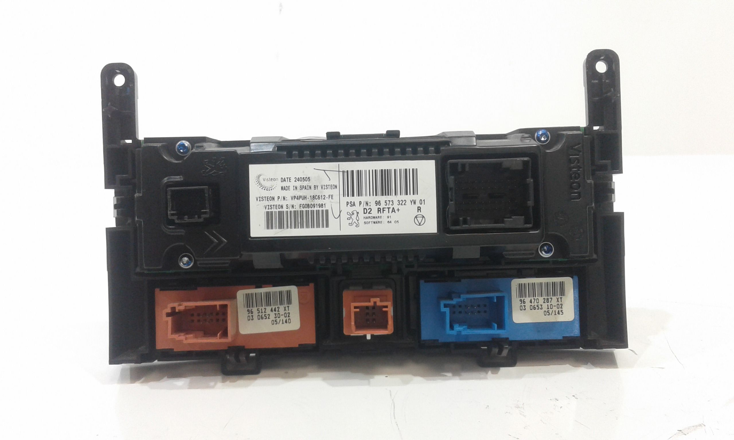 Blocco Comando Climatizzazione 6451VC Usato