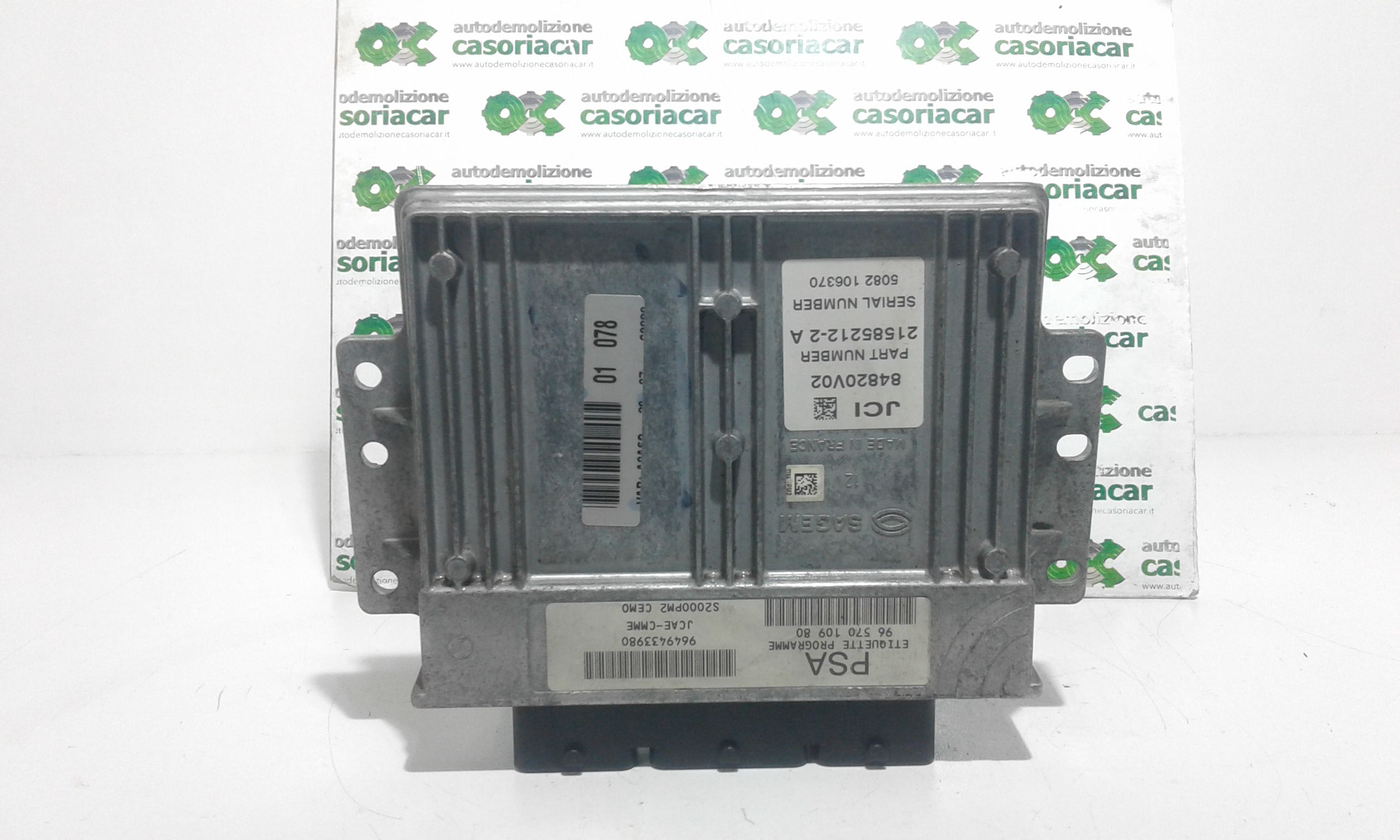 Centralina Iniezione 1940JW Usato