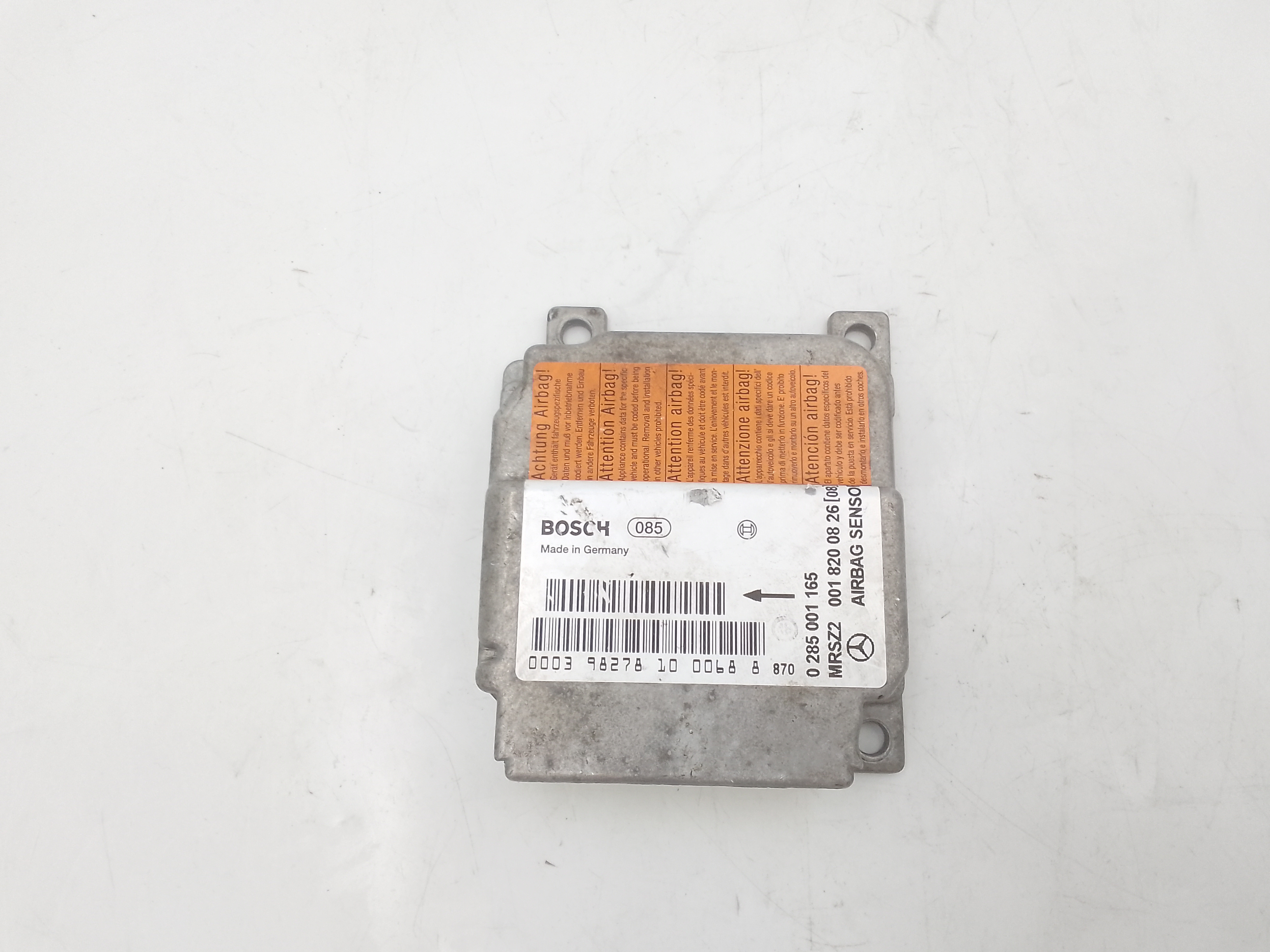 Centralina Comando Airbag A0018200826 Usato