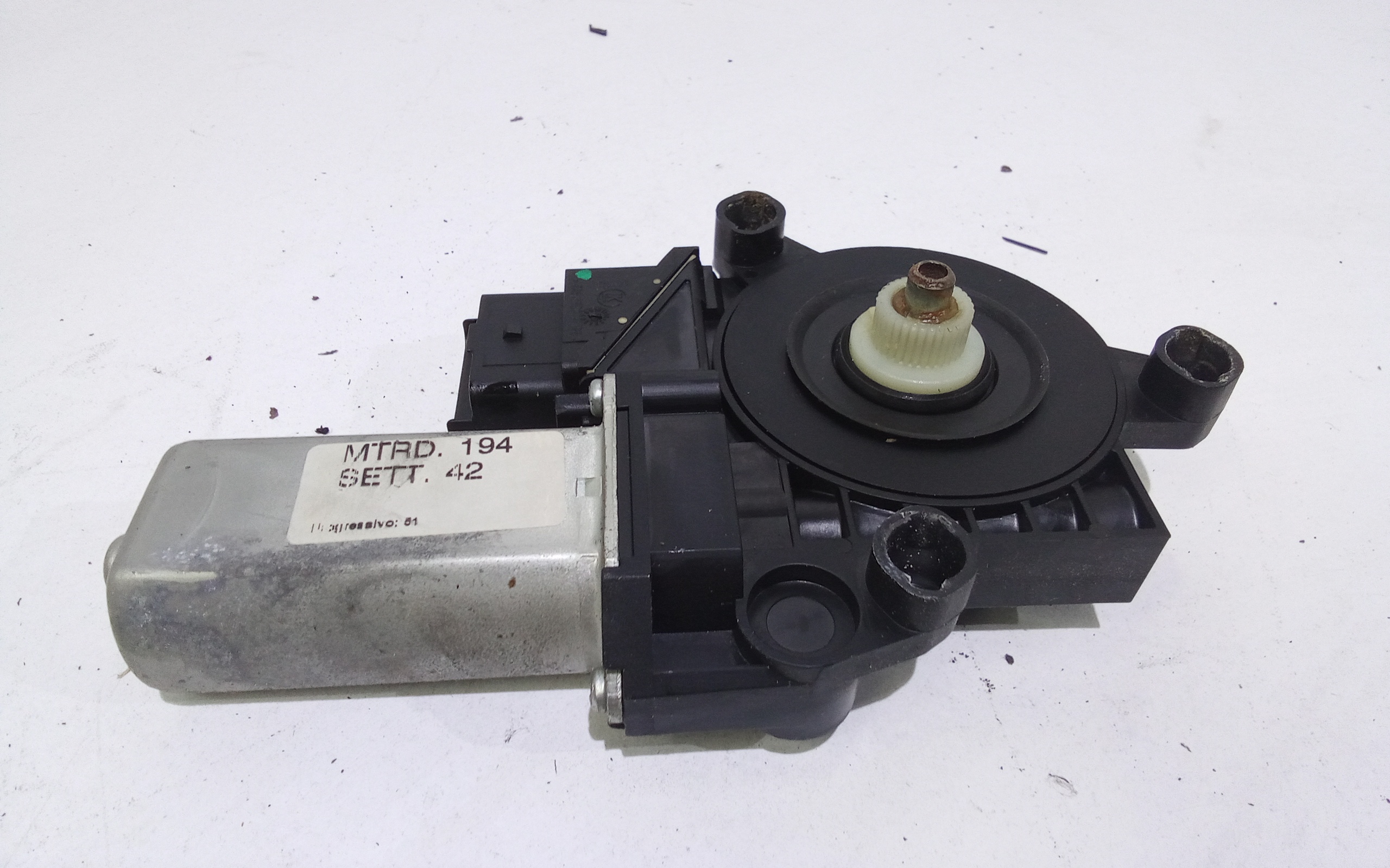 Motorino Alzacristallo Porta Post. Sinistro 71740207 Usato