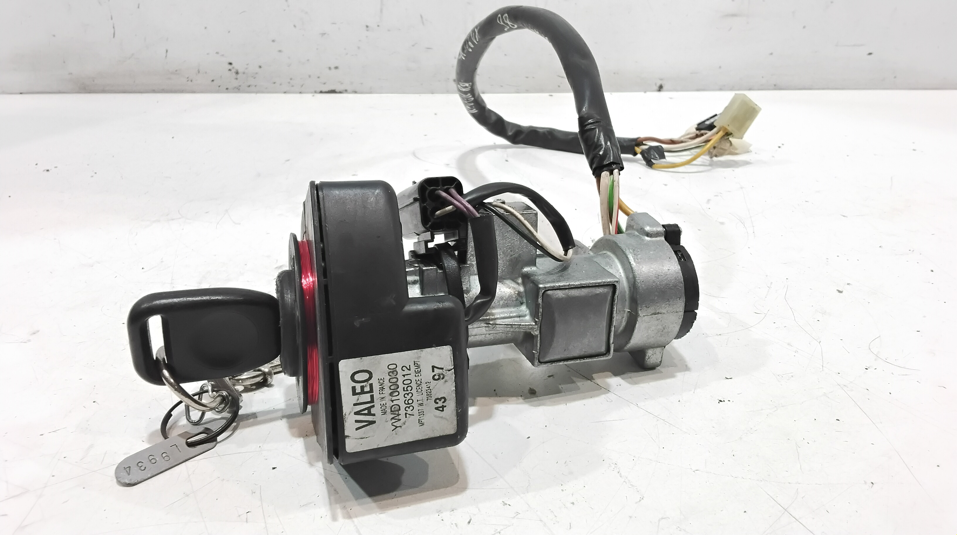 Commutatore Avviamento Con Cilindretti Serrature Usato