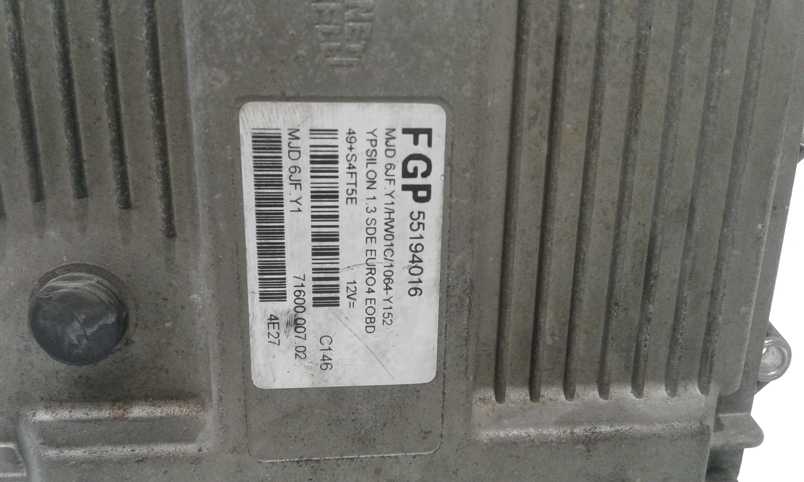 Centralina Iniezione 55195528 Usato