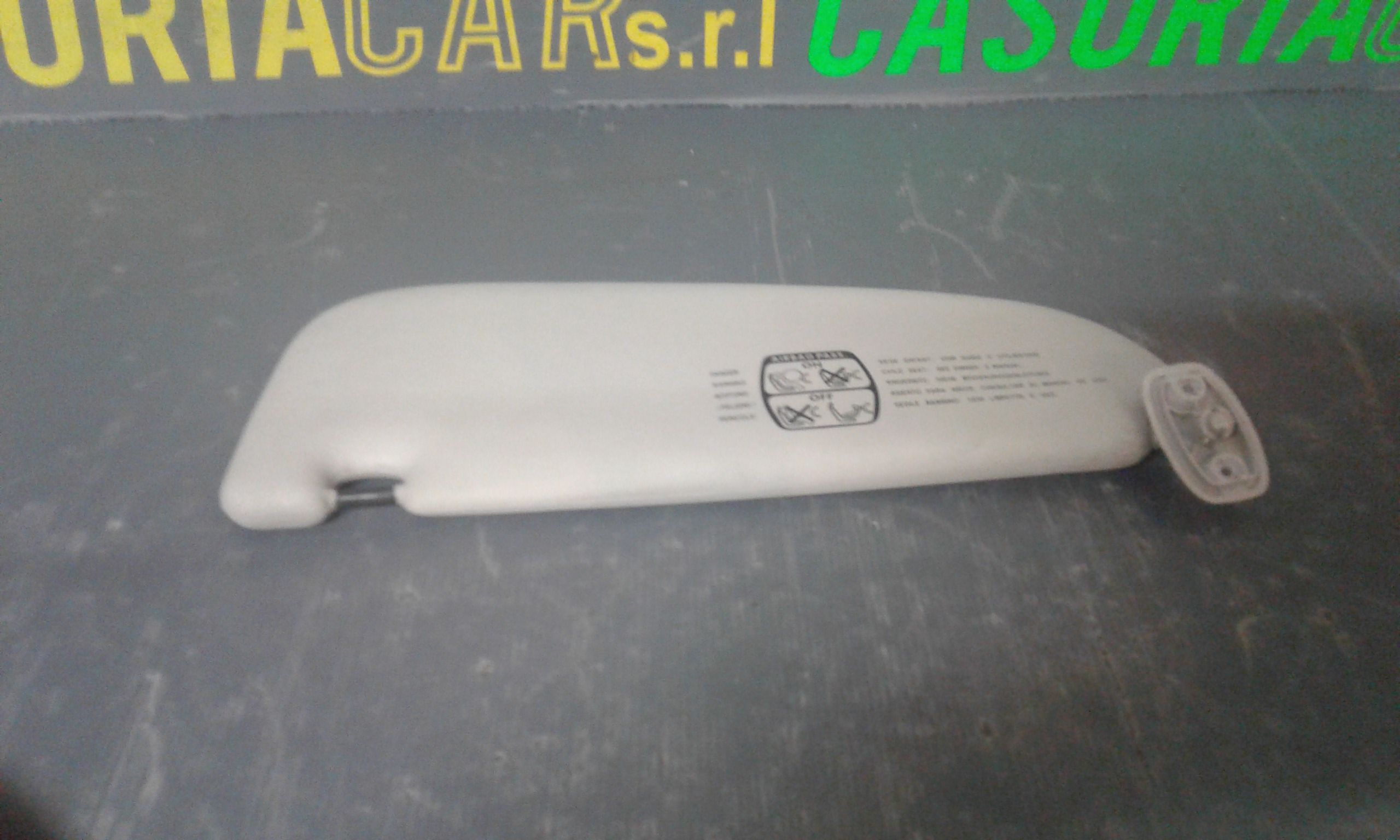 Aletta Parasole Parabrezza Destro Usato