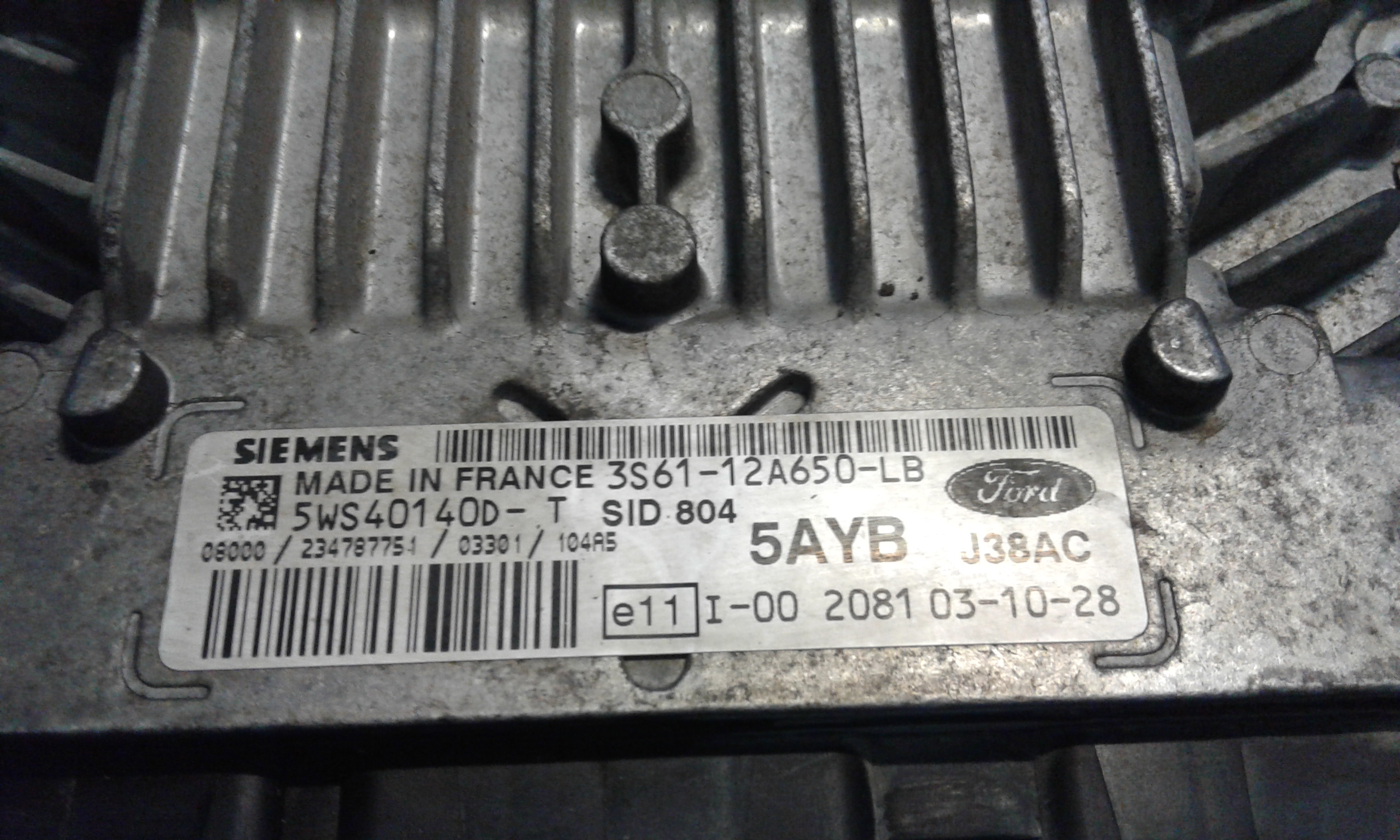 Centralina Iniezione 1363938 Usato