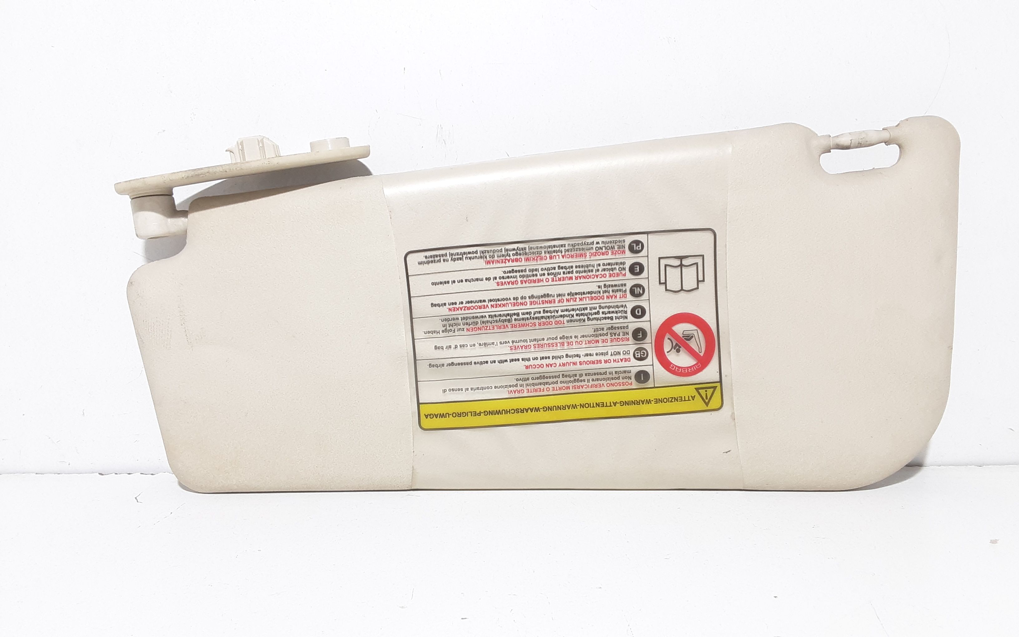 Aletta Parasole Parabrezza Destro 735411165 Usato