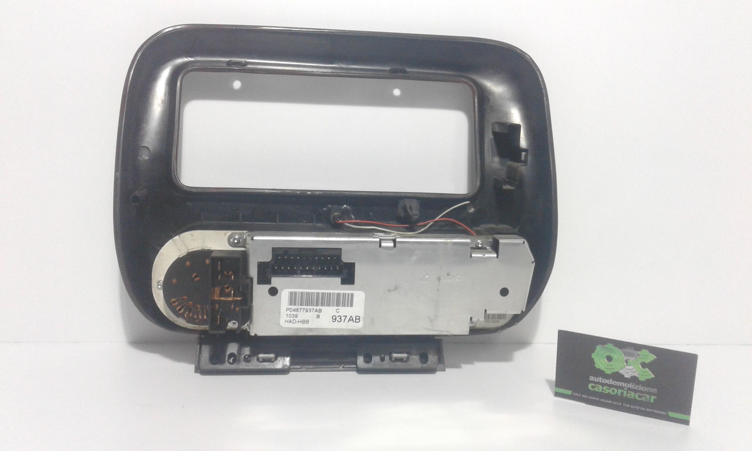 Blocco Comando Climatizzazione K04677957AB Usato