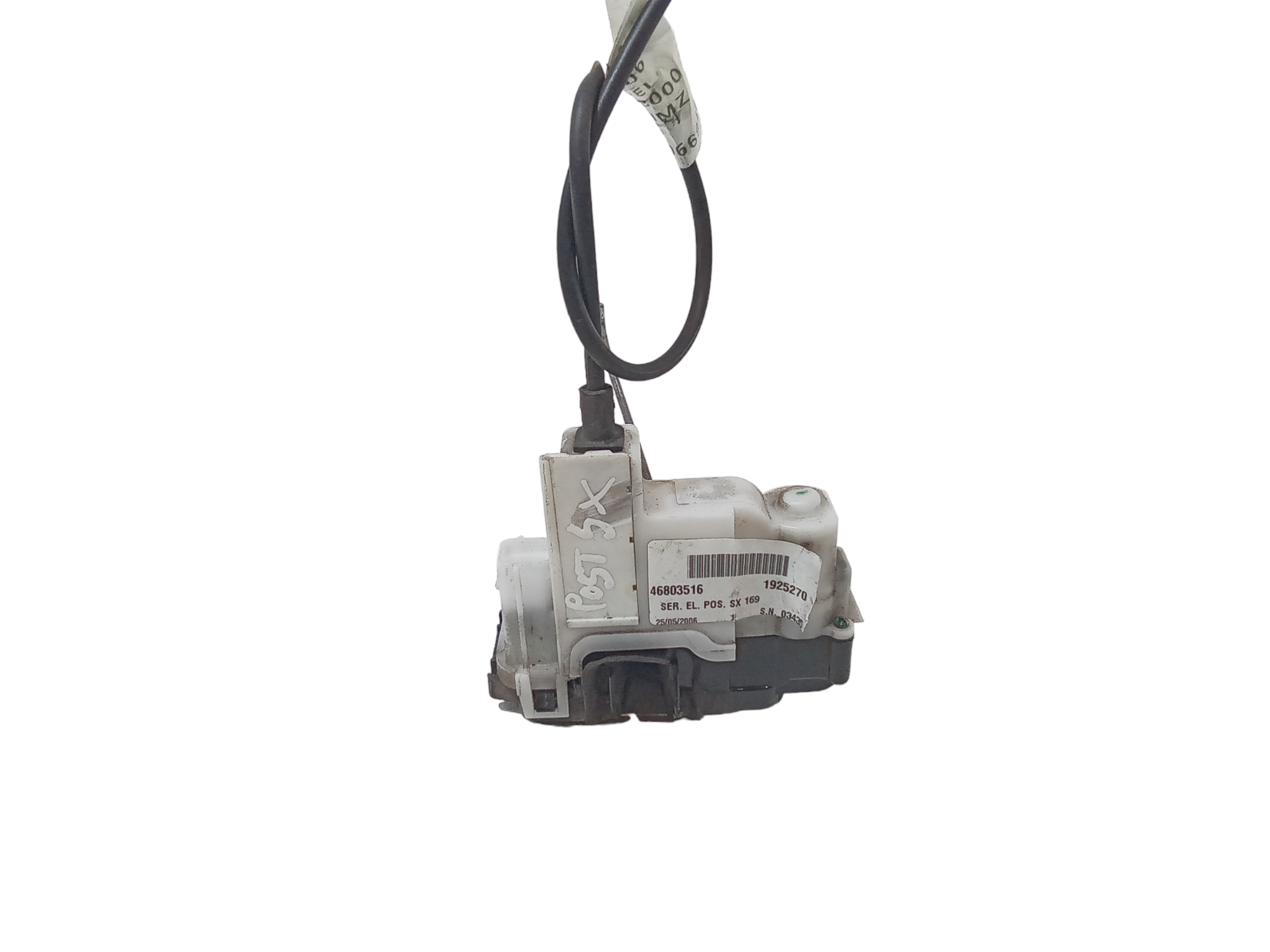 Serratura Porta Post. Sinistro 51917896 Usato