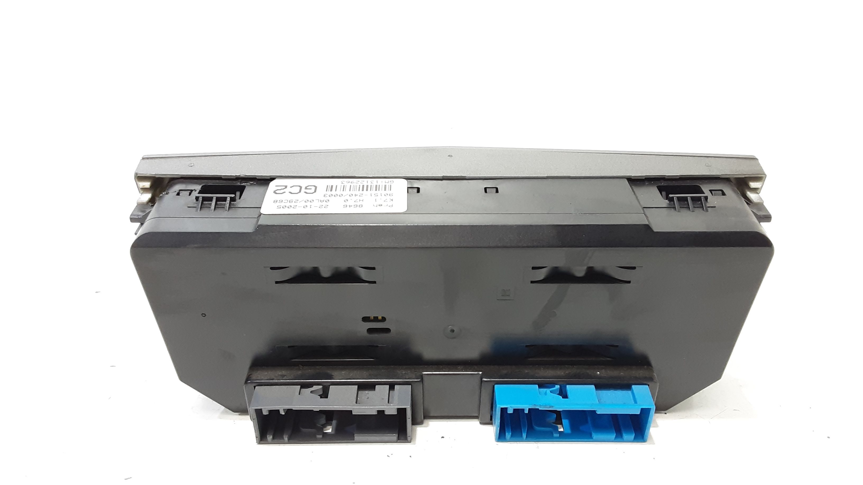 Blocco Comando Climatizzazione 13201297 Usato