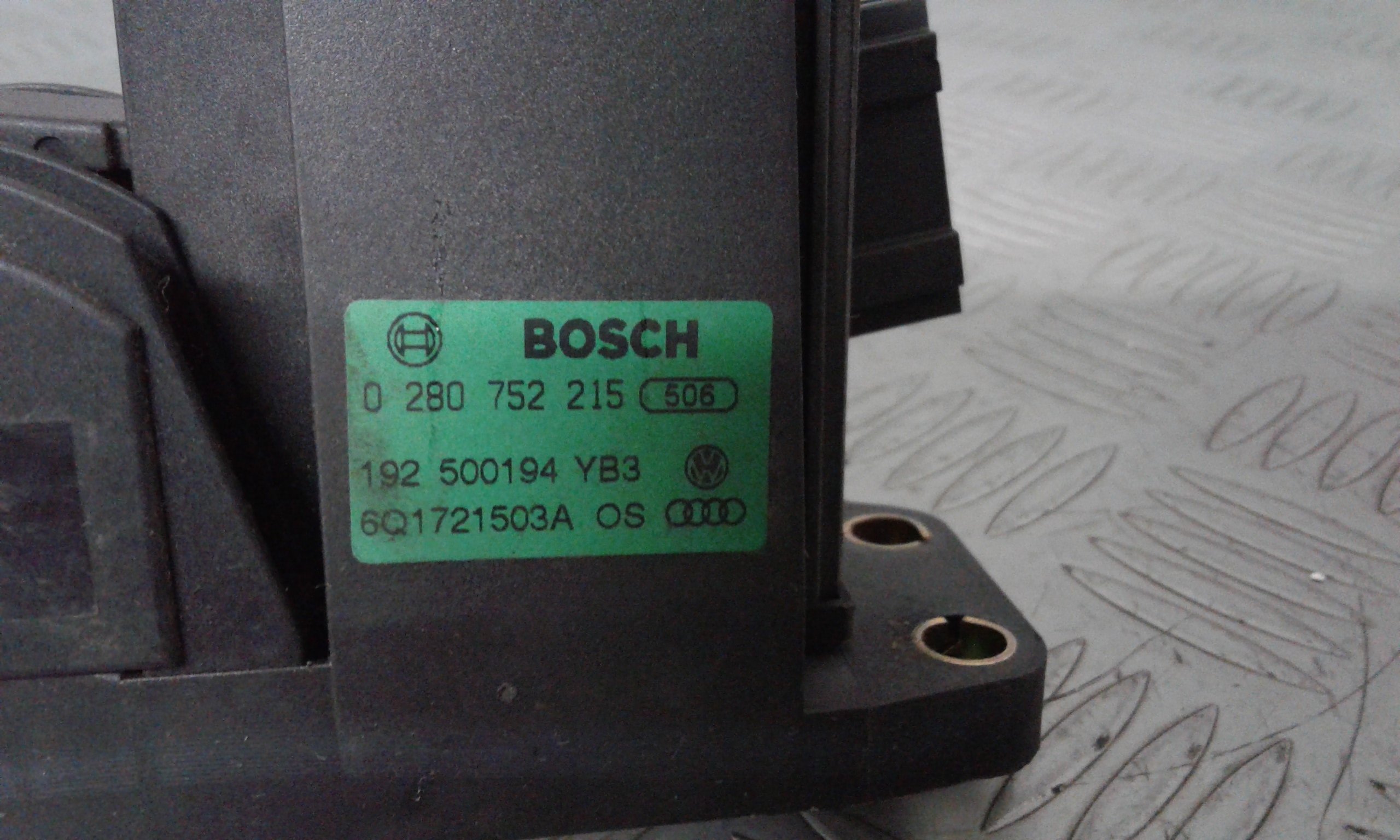 Pedale Acceleratore 6Q1721503M Usato