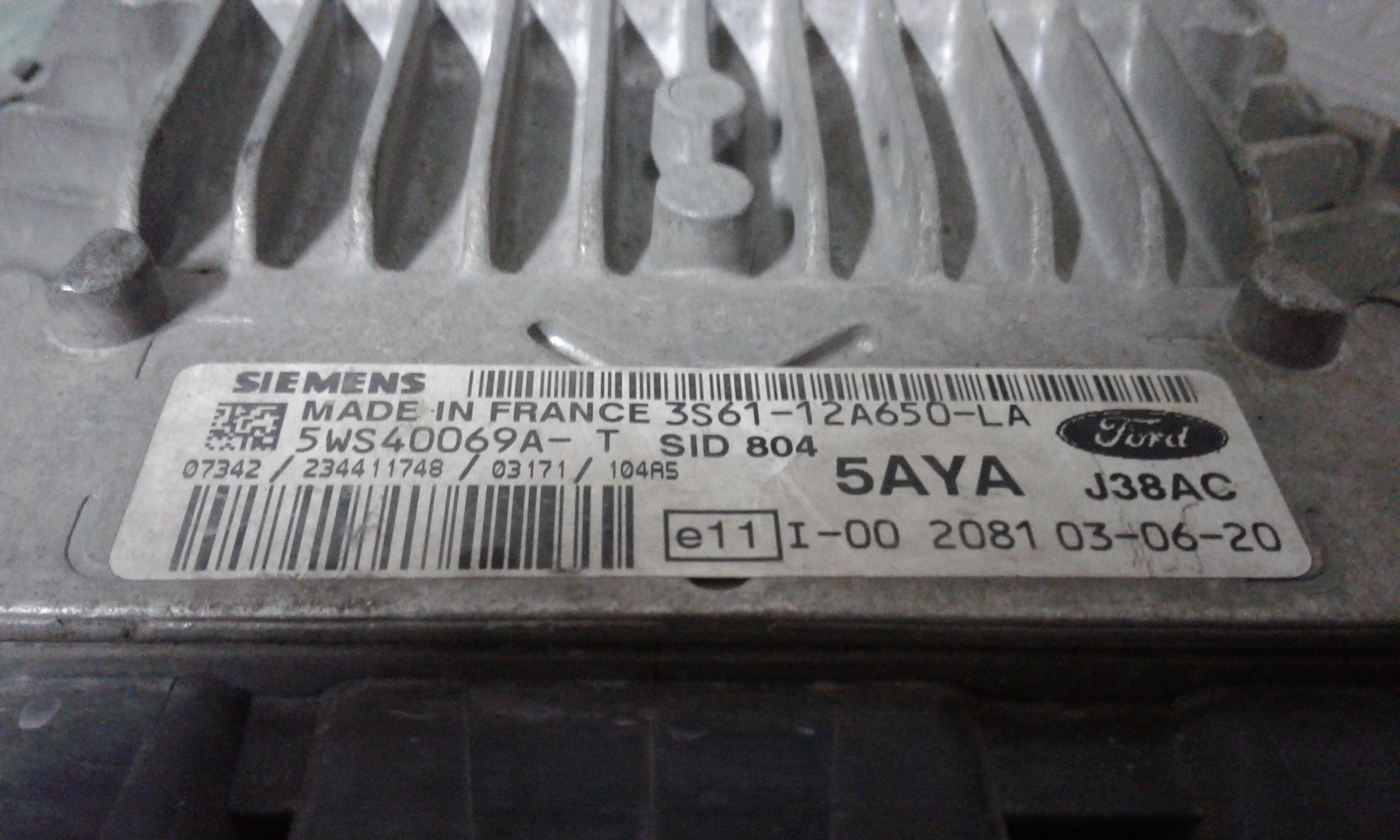 Centralina Iniezione 1363938 Usato