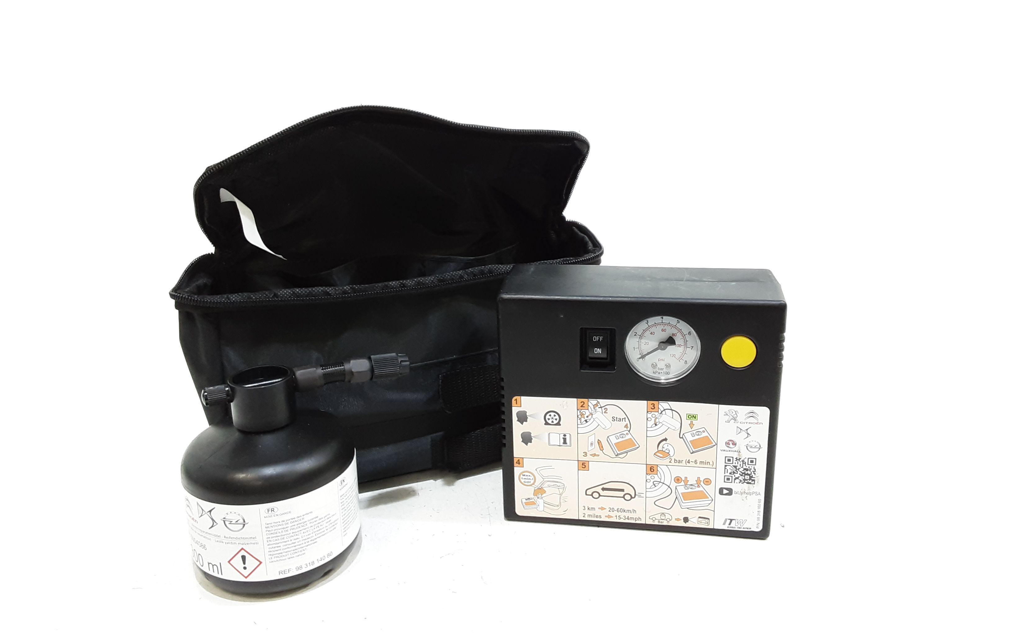 Compressore Gonfiaggio Pneumatici 9831816080 Usato