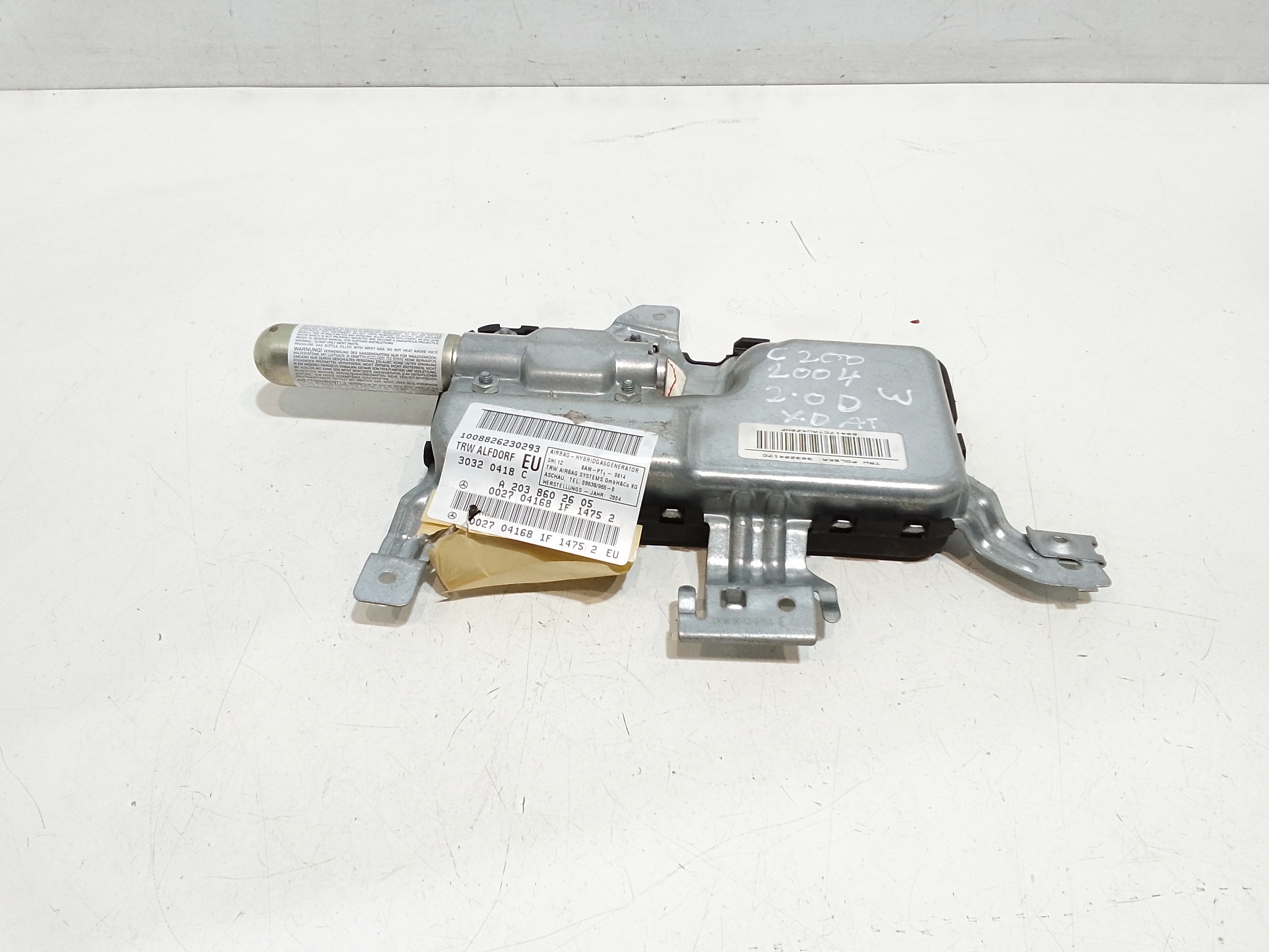 Dispositivo Airbag Porta Ant. Destro Usato