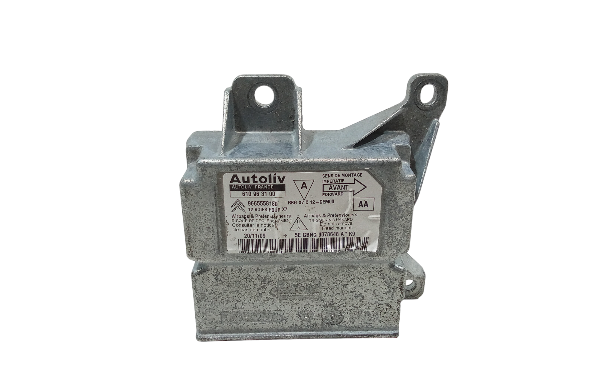 Centralina Comando Airbag 6546X2 Usato