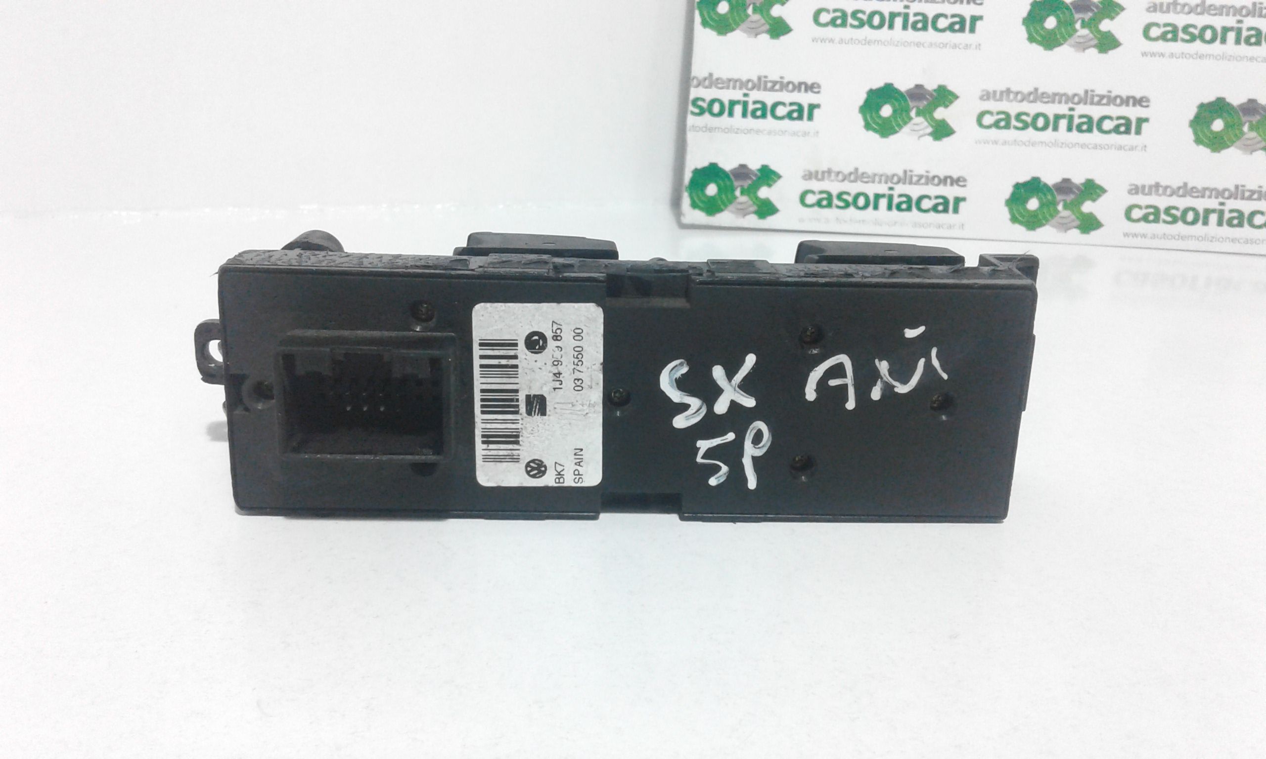 Interruttore Alzacristalli Porta Ant. Sinistro Usato