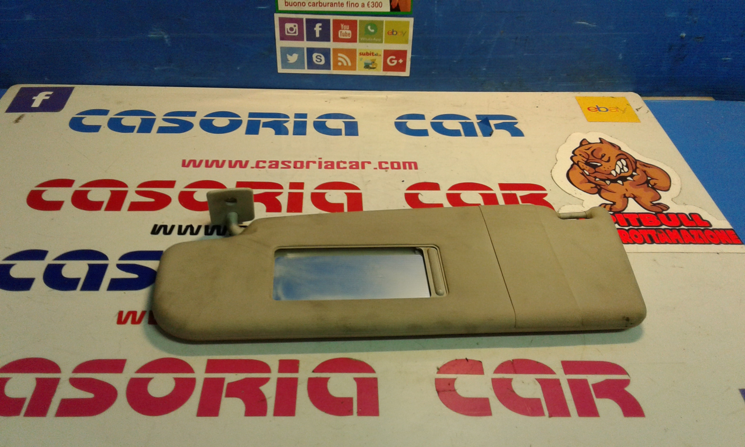 Aletta Parasole Parabrezza Sinistro 6Q0857551F2F4 Usato