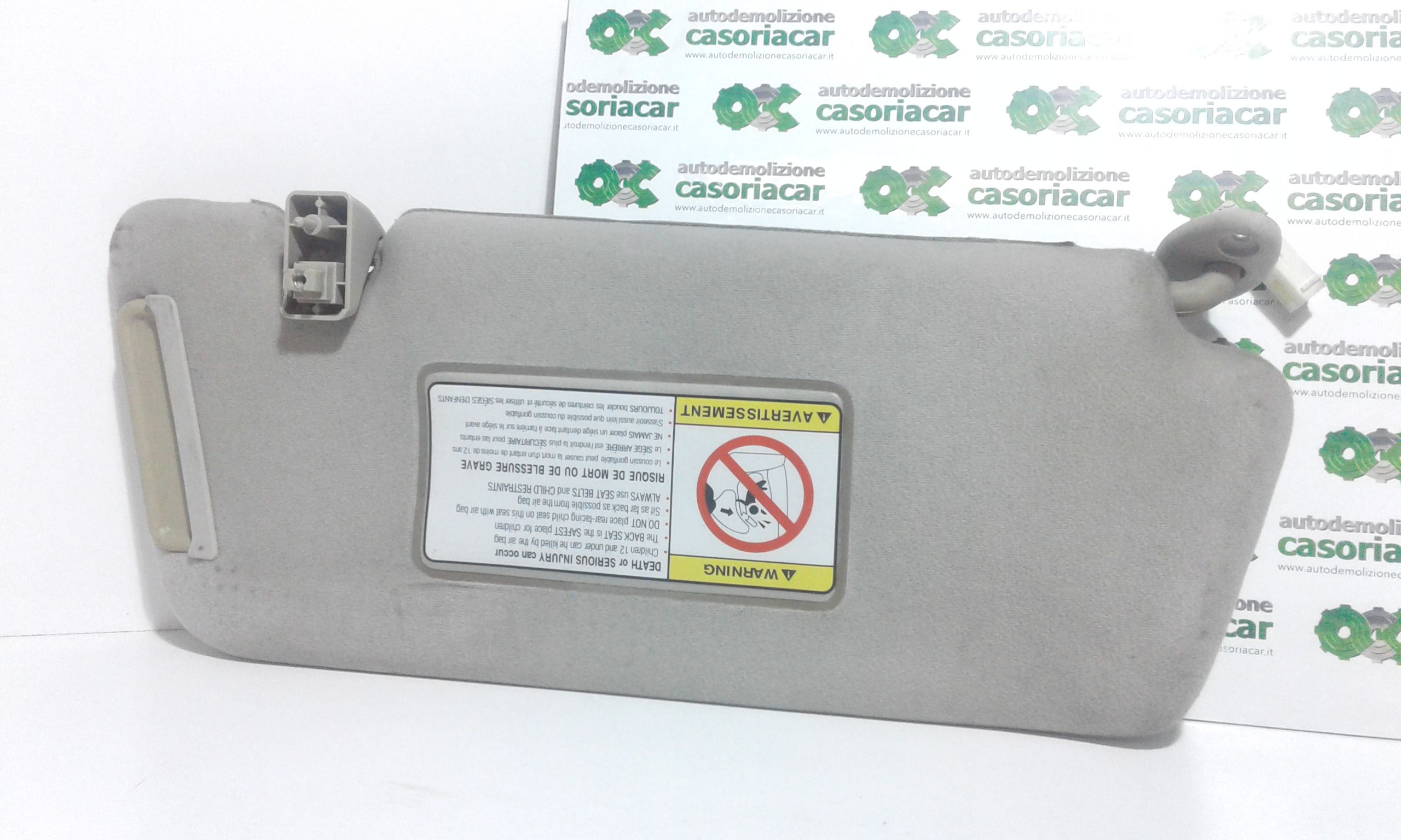 Aletta Parasole Parabrezza Sinistro 7610708002ABA Usato