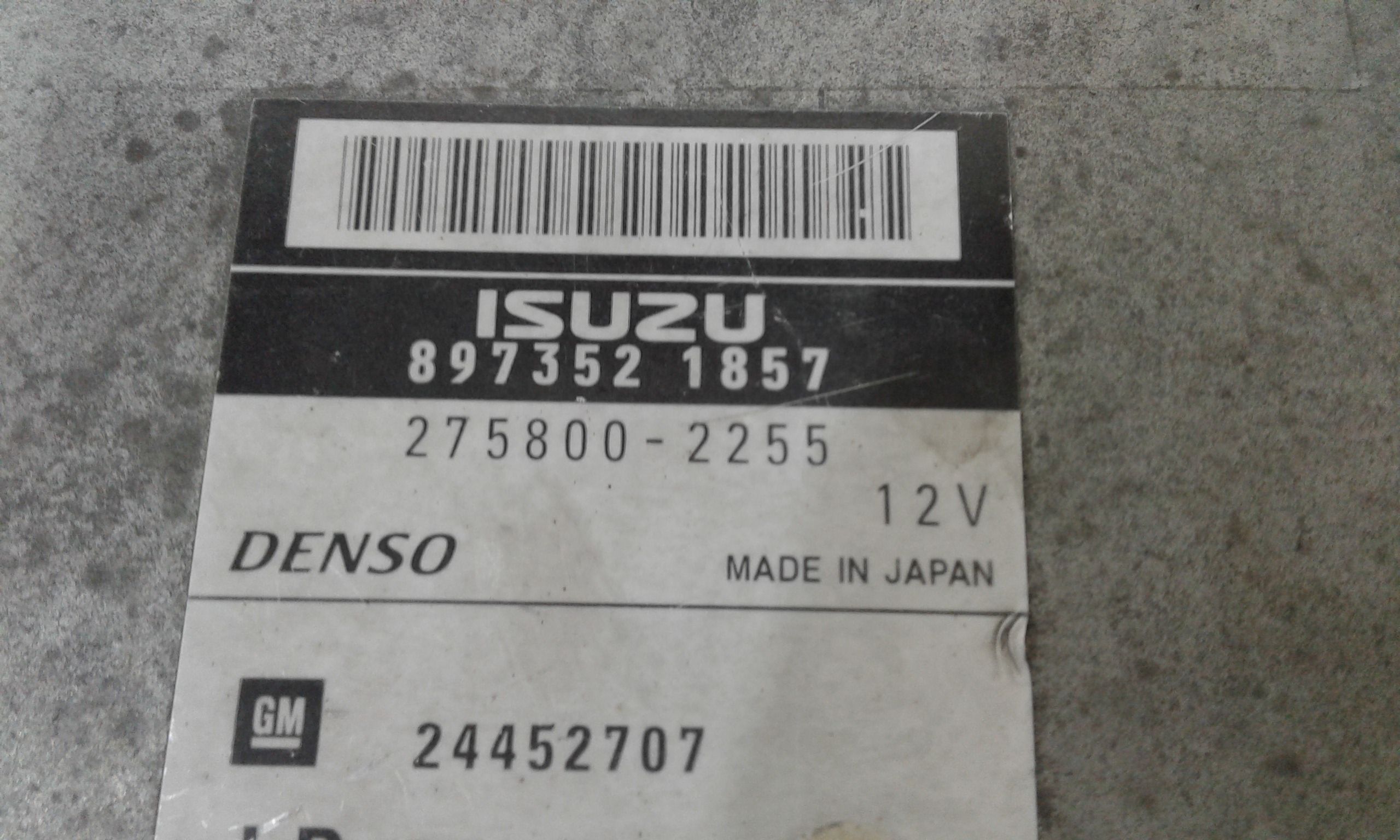 Centralina Iniezione Usato