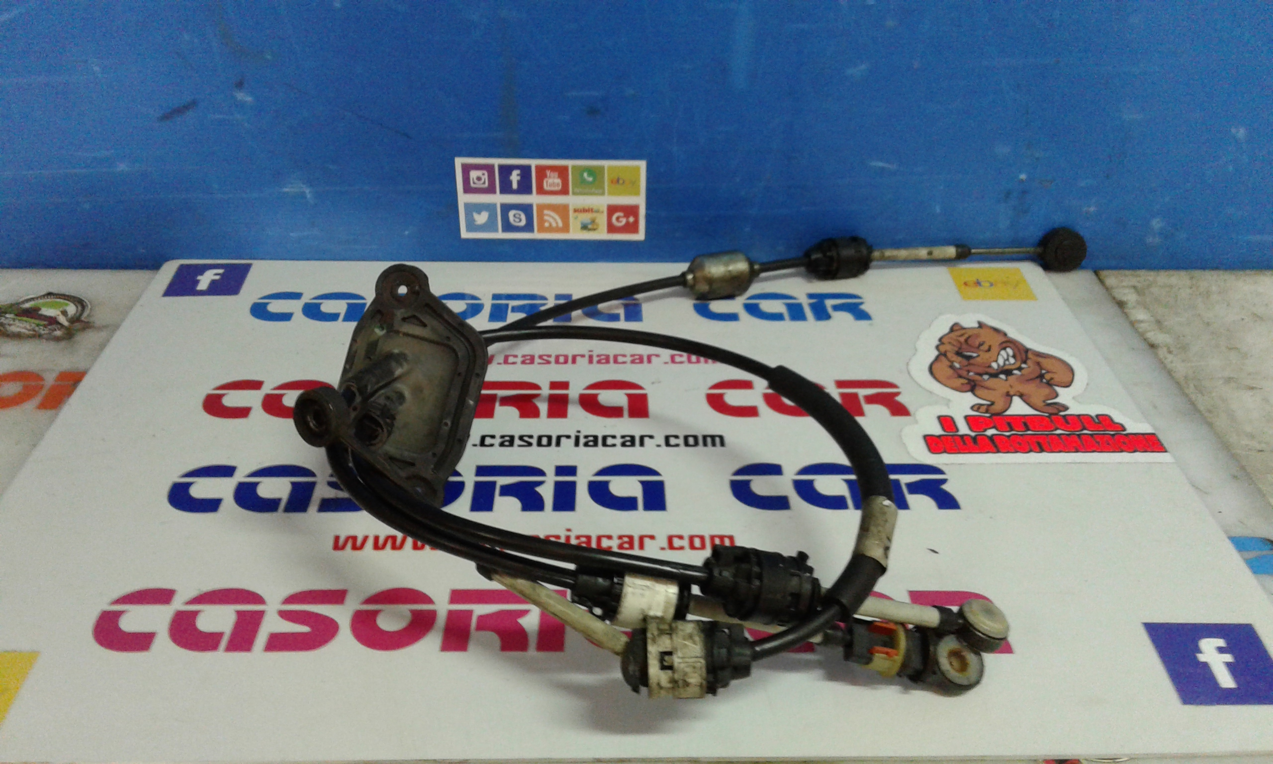 Kit Cavi Comando Leva Cambio 349359179R Usato