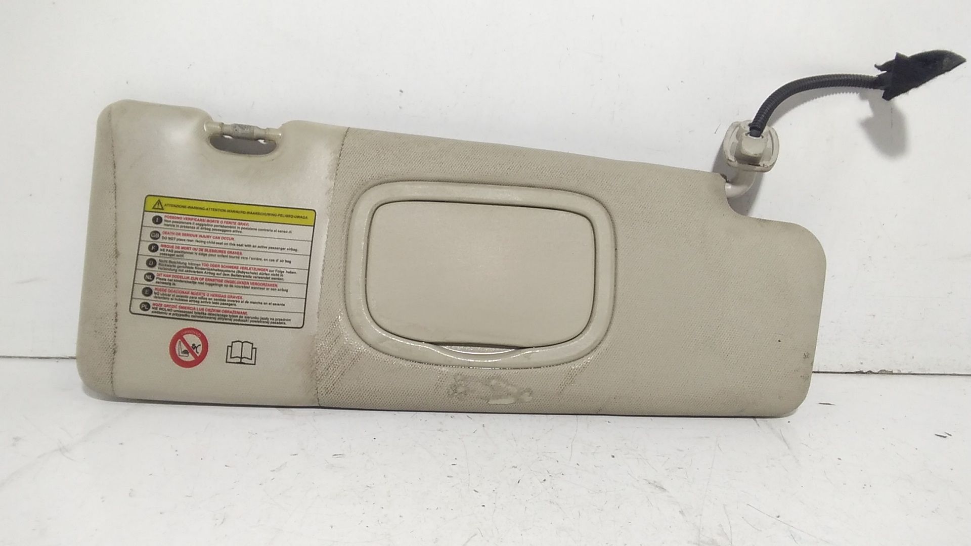 Aletta Parasole Parabrezza Destro Usato