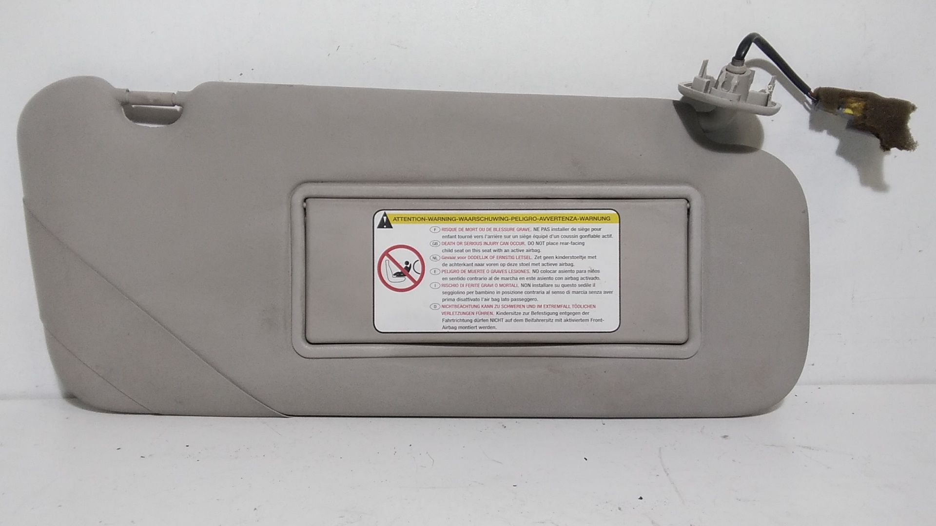 Aletta Parasole Parabrezza Destro Usato