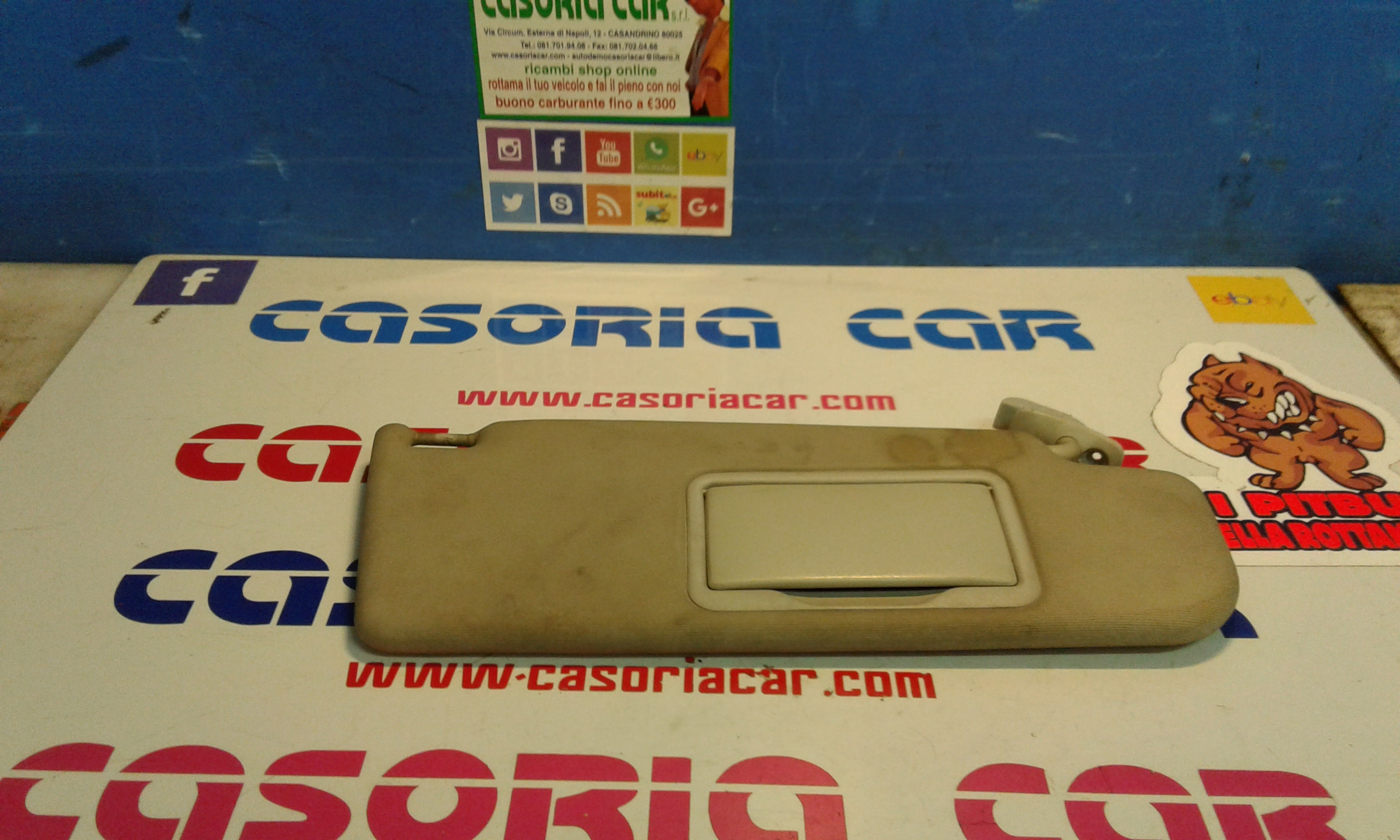 Aletta Parasole Parabrezza Destro 6X0857552E2F4 Usato