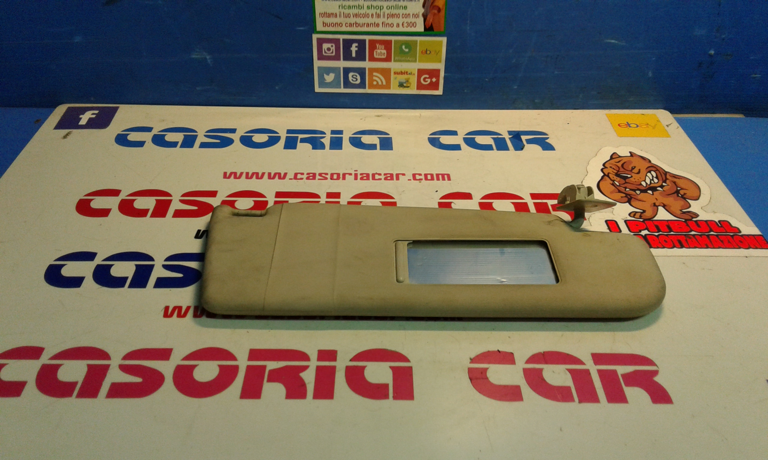 Aletta Parasole Parabrezza Destro 6Q0857552F2F4 Usato