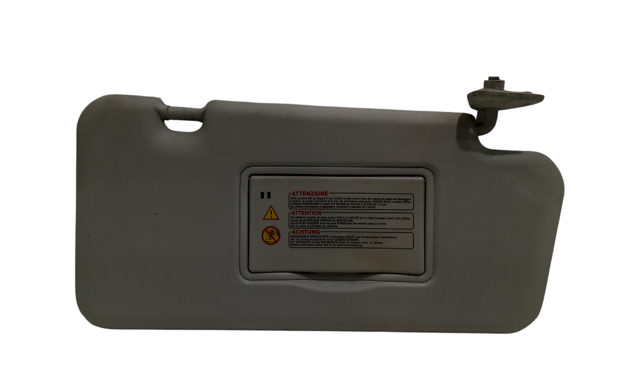 Aletta Parasole Parabrezza Destro 964009U100 Usato