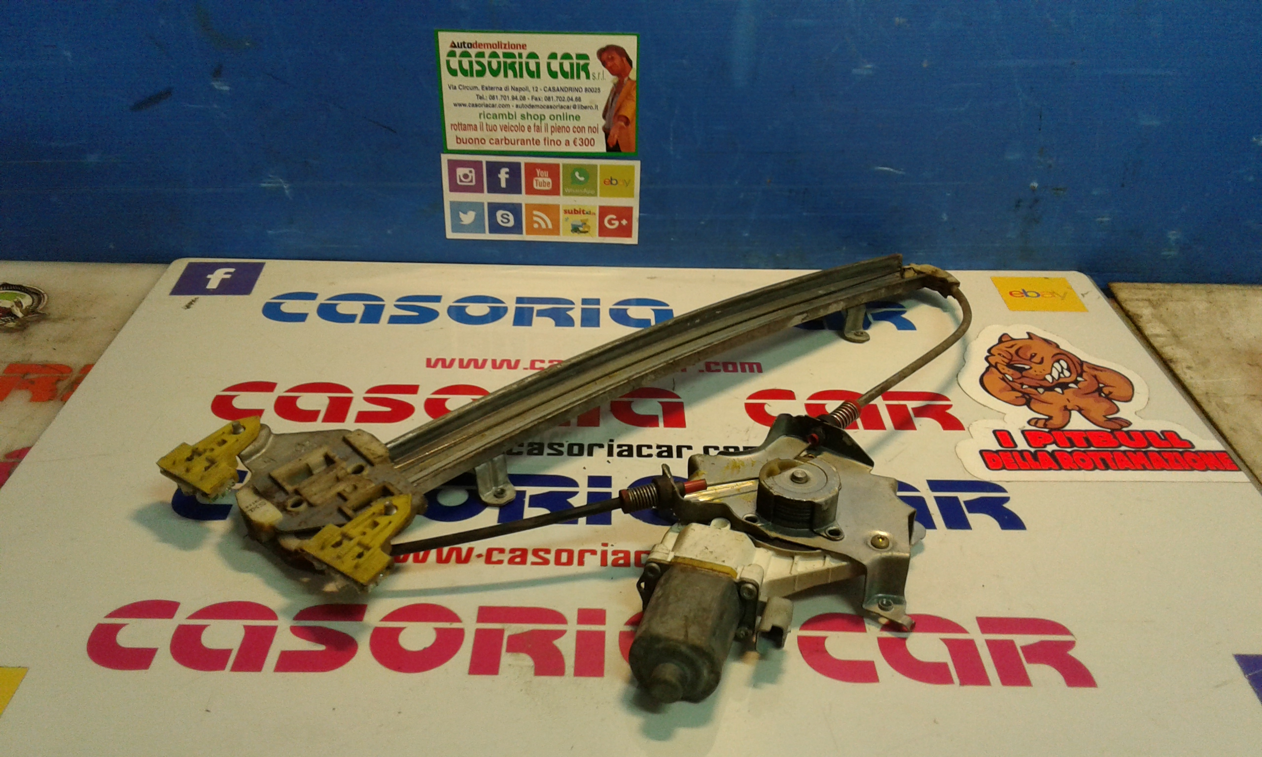 Alzacristallo Porta Ant. Sinistro Usato