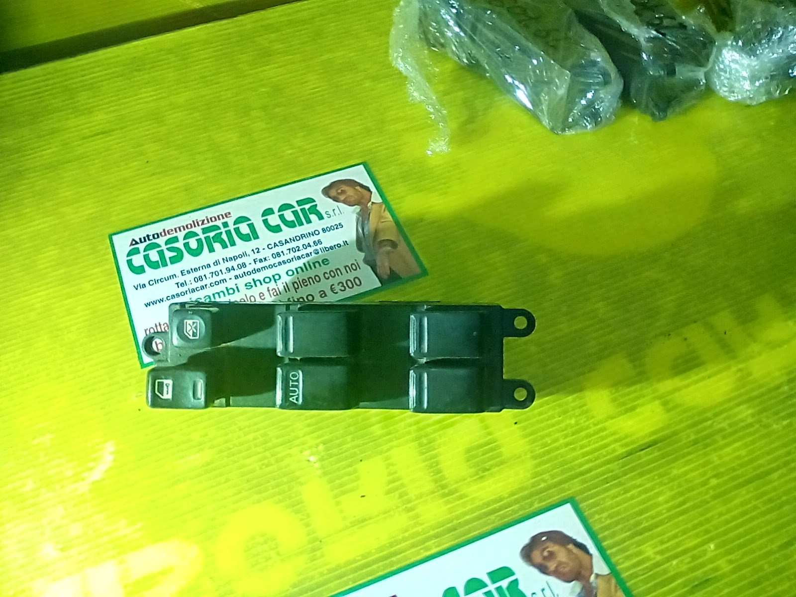 Interruttore Alzacristalli Porta Ant. Sinistro Usato